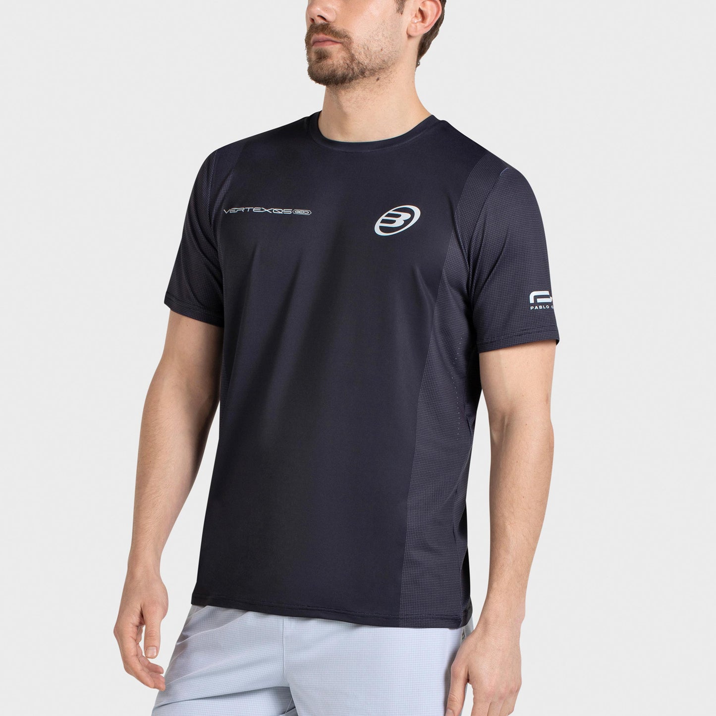 Bullpadel Cardona 26 T-shirt Heren - zwart