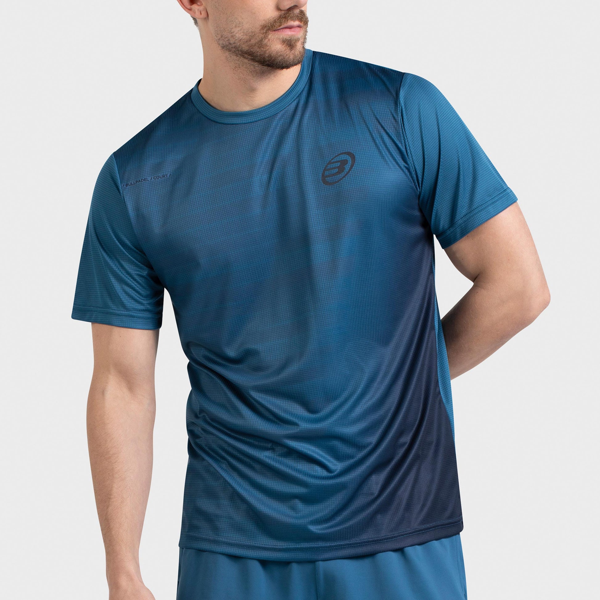 Bullpadel Cori T-shirt Heren - blauw