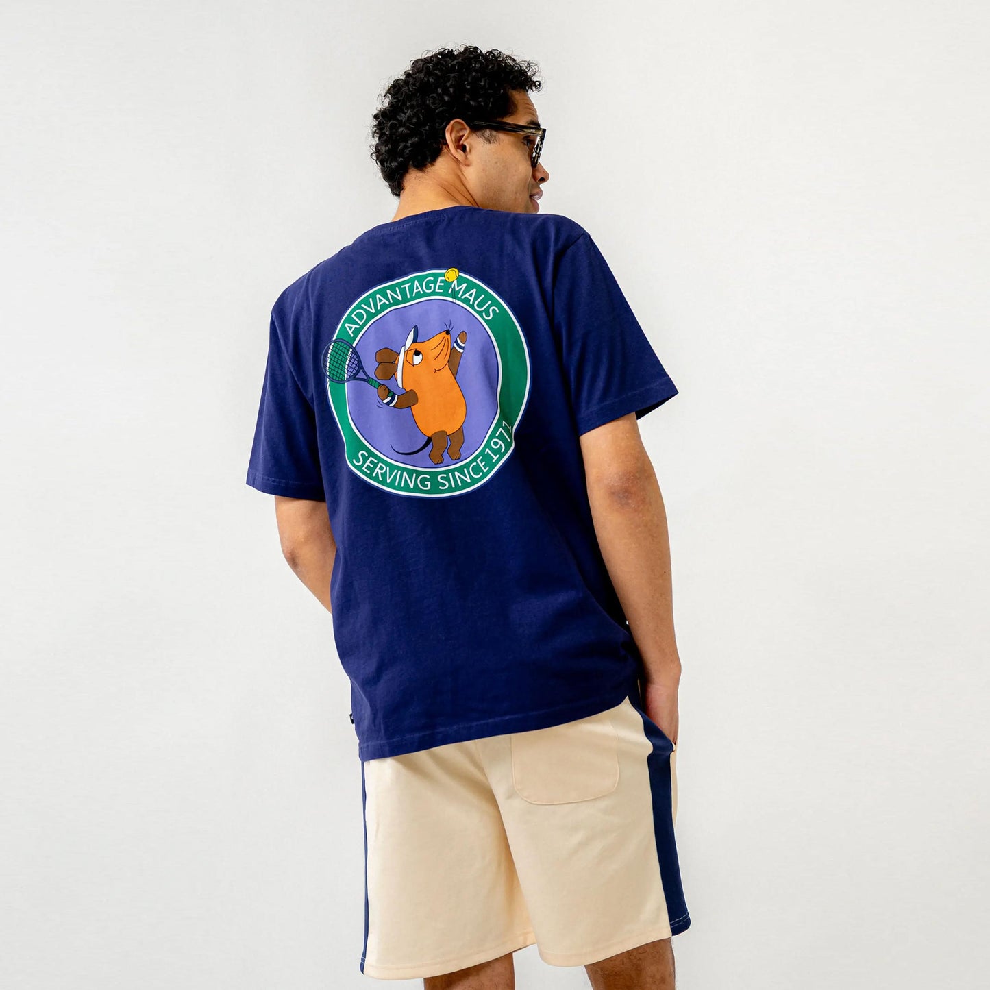 Lobster & Lemonade Maus Advantage – '94 Campus T-shirt Unisex - donkerblauw