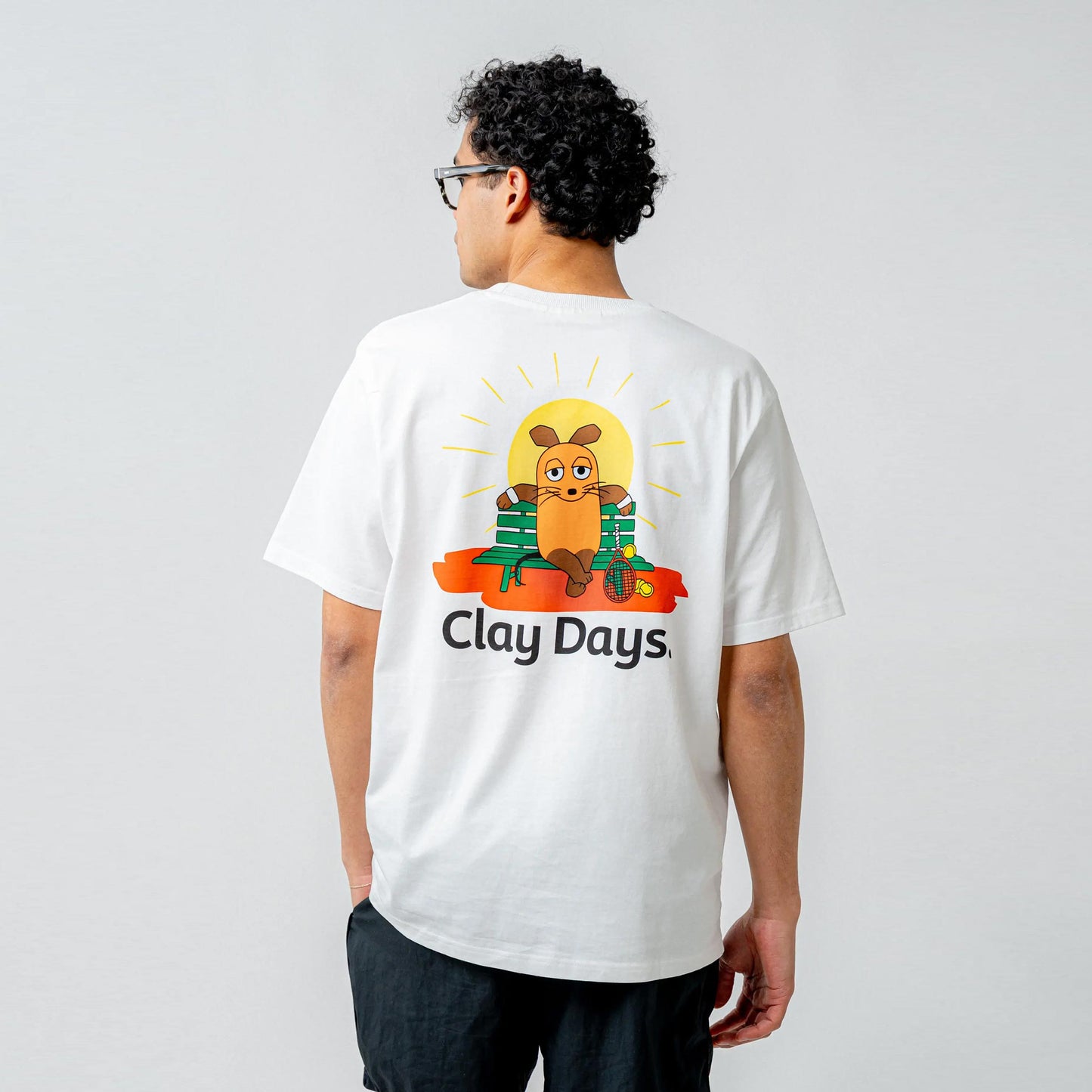 Lobster & Lemonade Maus Clay Days – '94 Campus T-shirt Unisex - wit