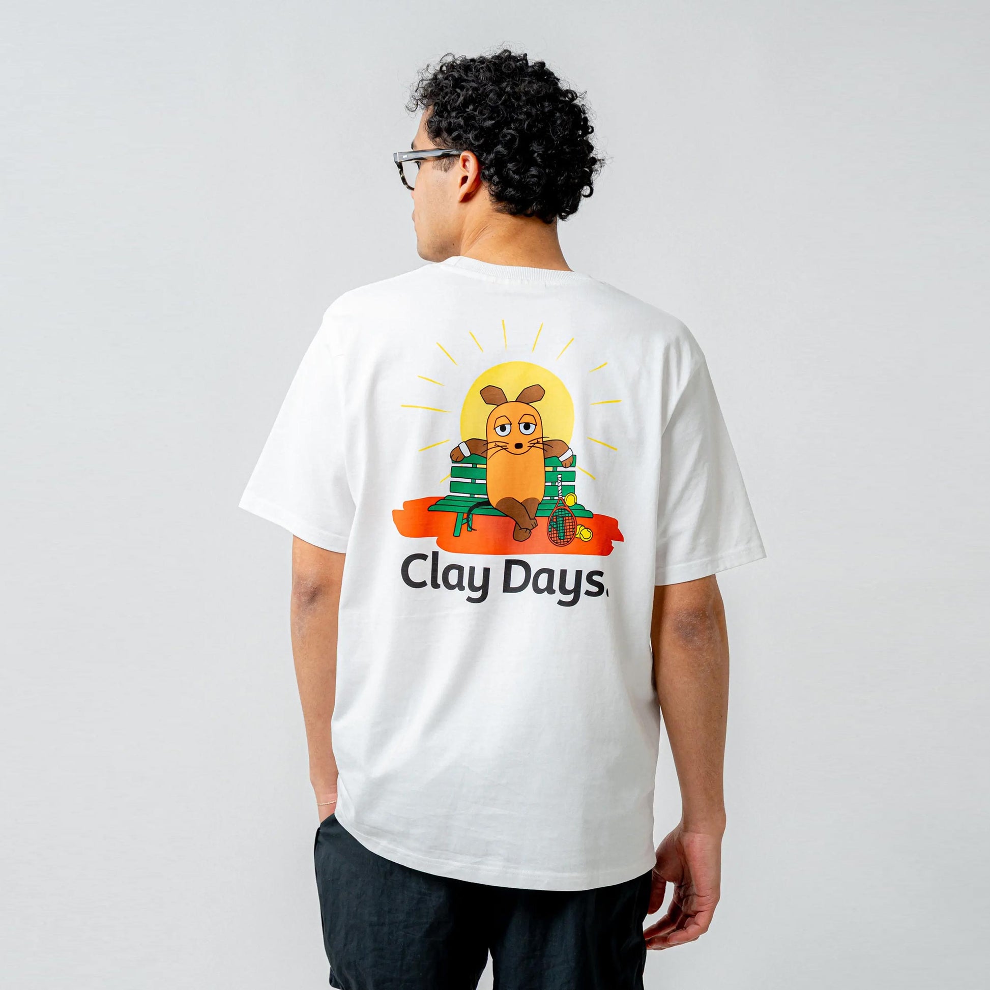 Lobster & Lemonade Maus Clay Days – '94 Campus T-shirt Unisex - wit