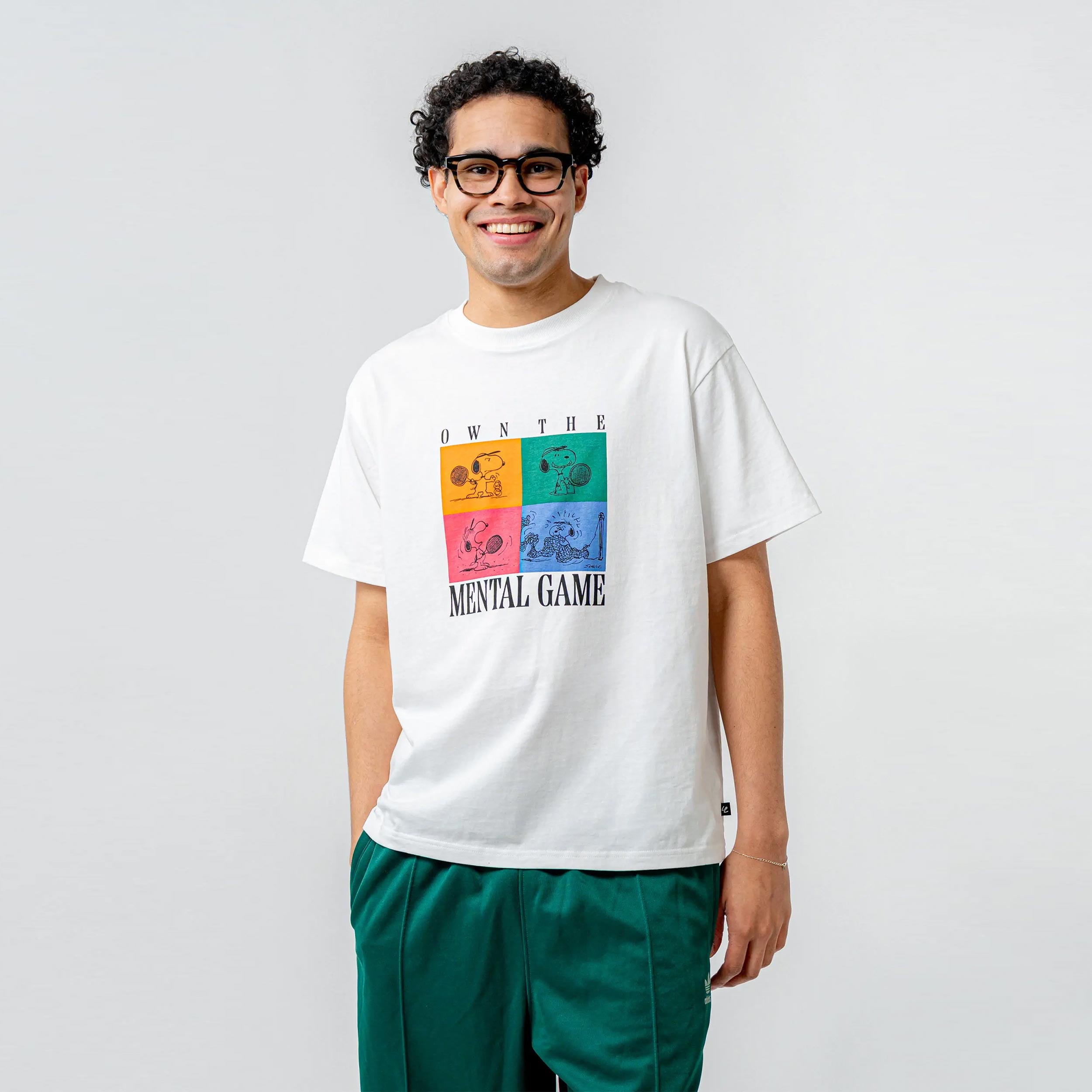 Lobster & Lemonade Snoopy Mental Game – '89 Band T-shirt Unisex - wit