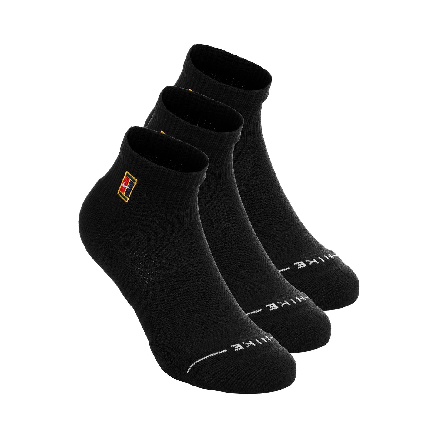 Nike Ankle Tennissokken Verpakking 3 stuks Unisex - zwart