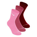 Crew Tennissokken Verpakking 3 stuks Unisex - rood, roze