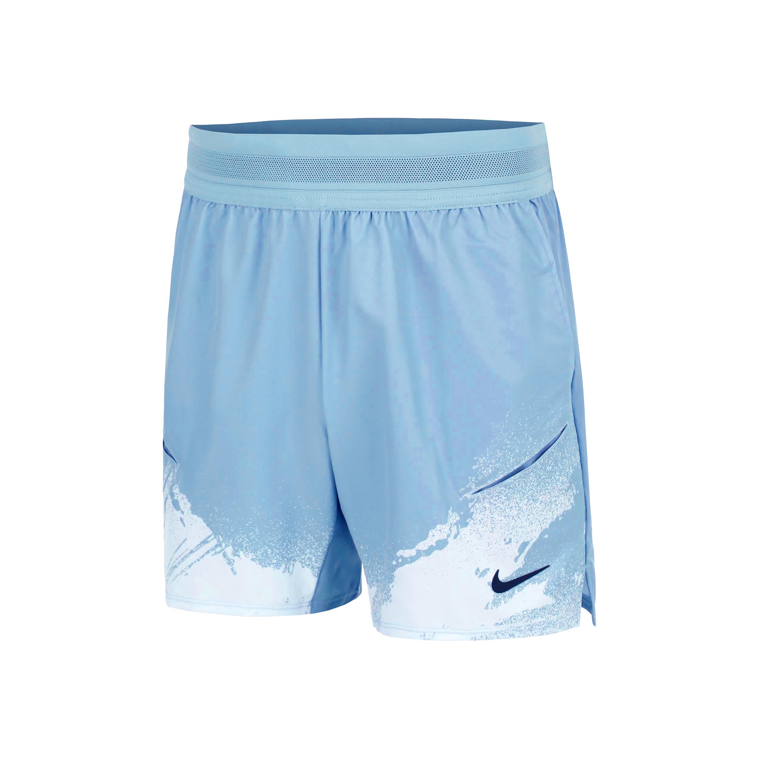 Nike Court Dri-Fit Slam Shorts Heren - lichtblauw