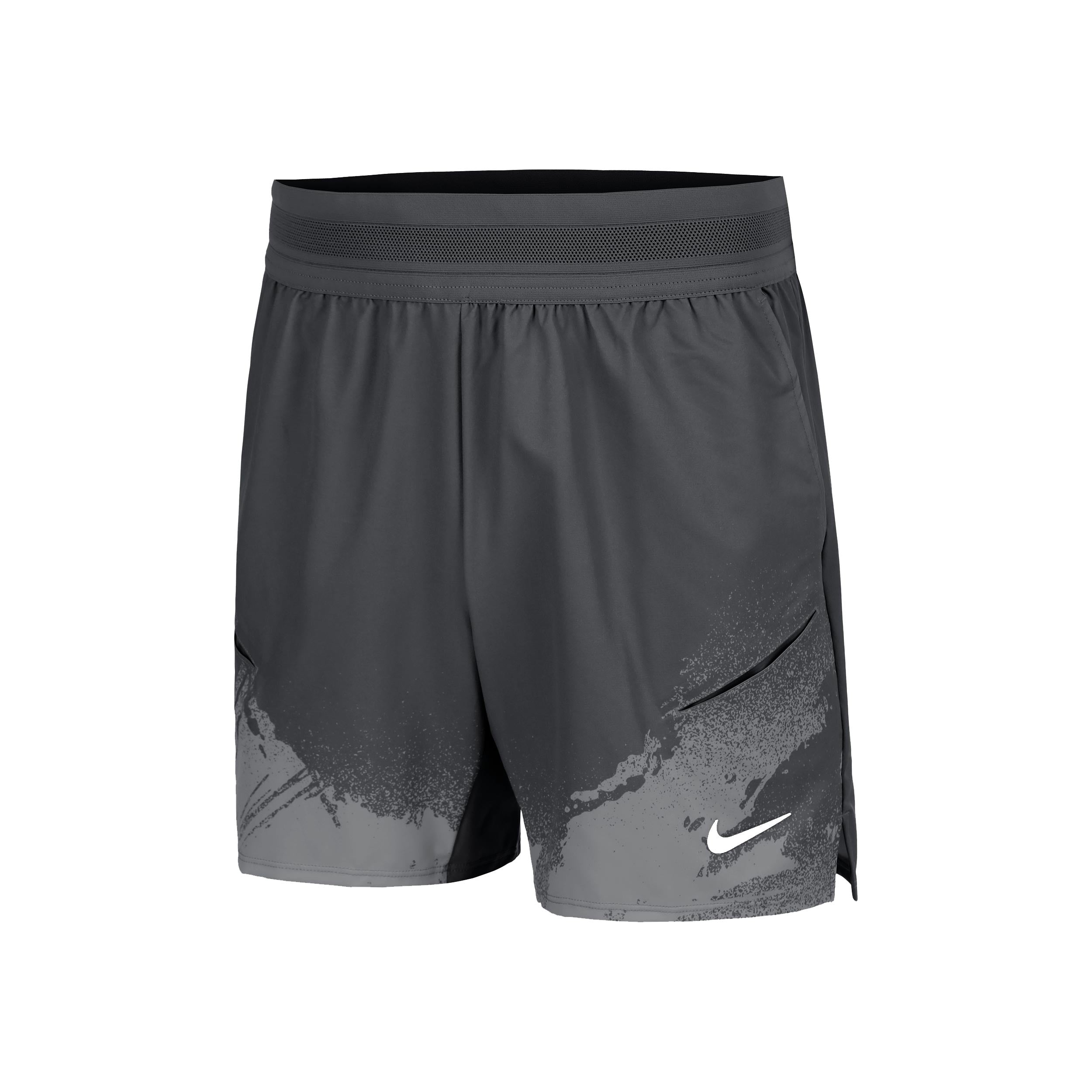 Nike Court Dri-Fit Slam Shorts Heren - antraciet