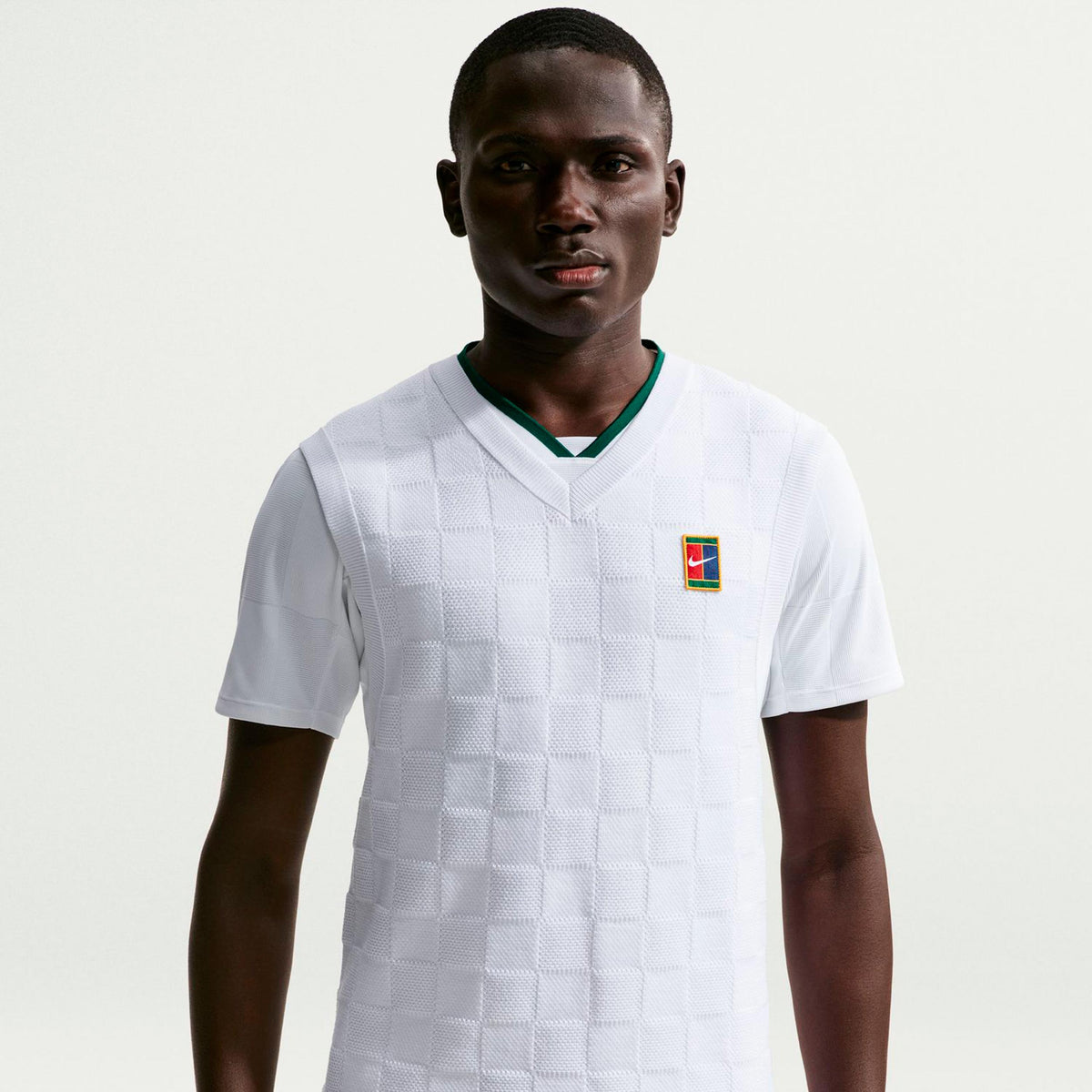 Nike Court Slam  Pullunder Heren - wit