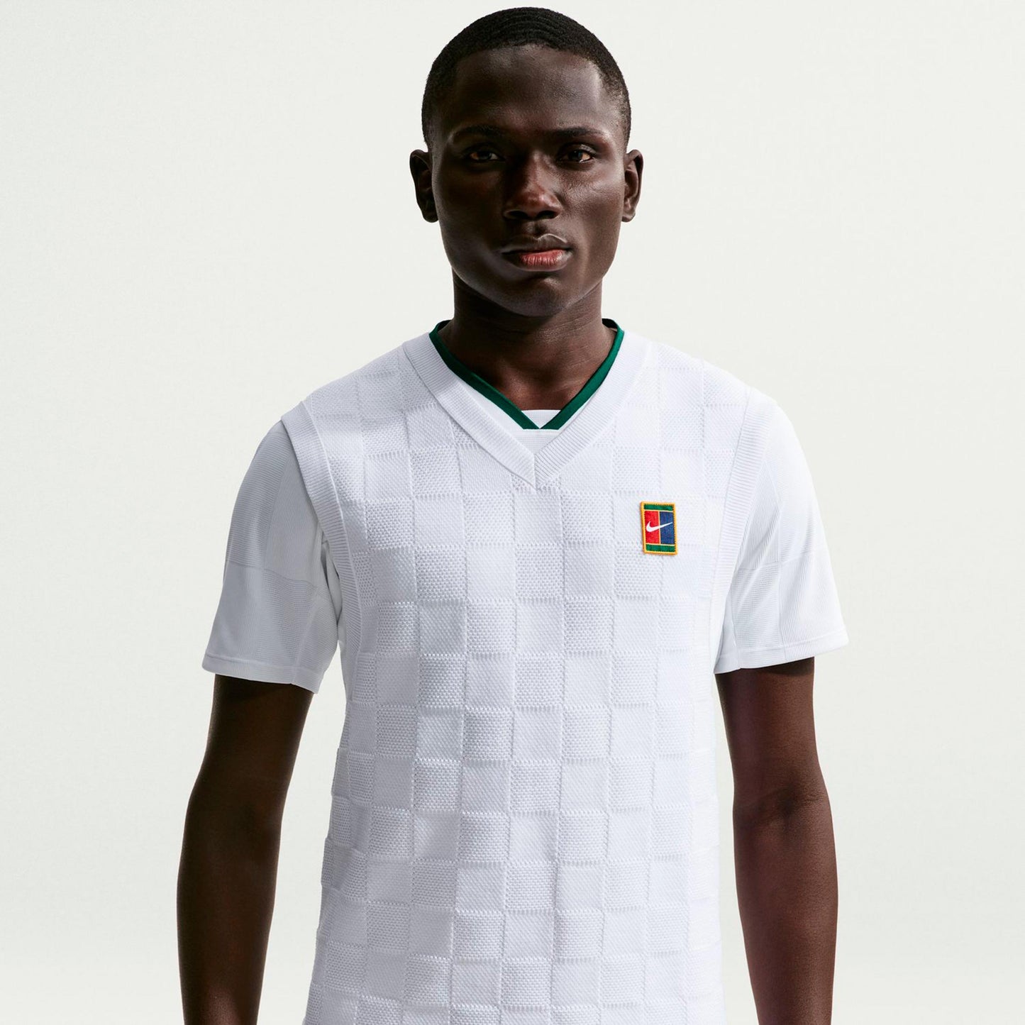 Nike Court Slam  Pullunder Heren - wit