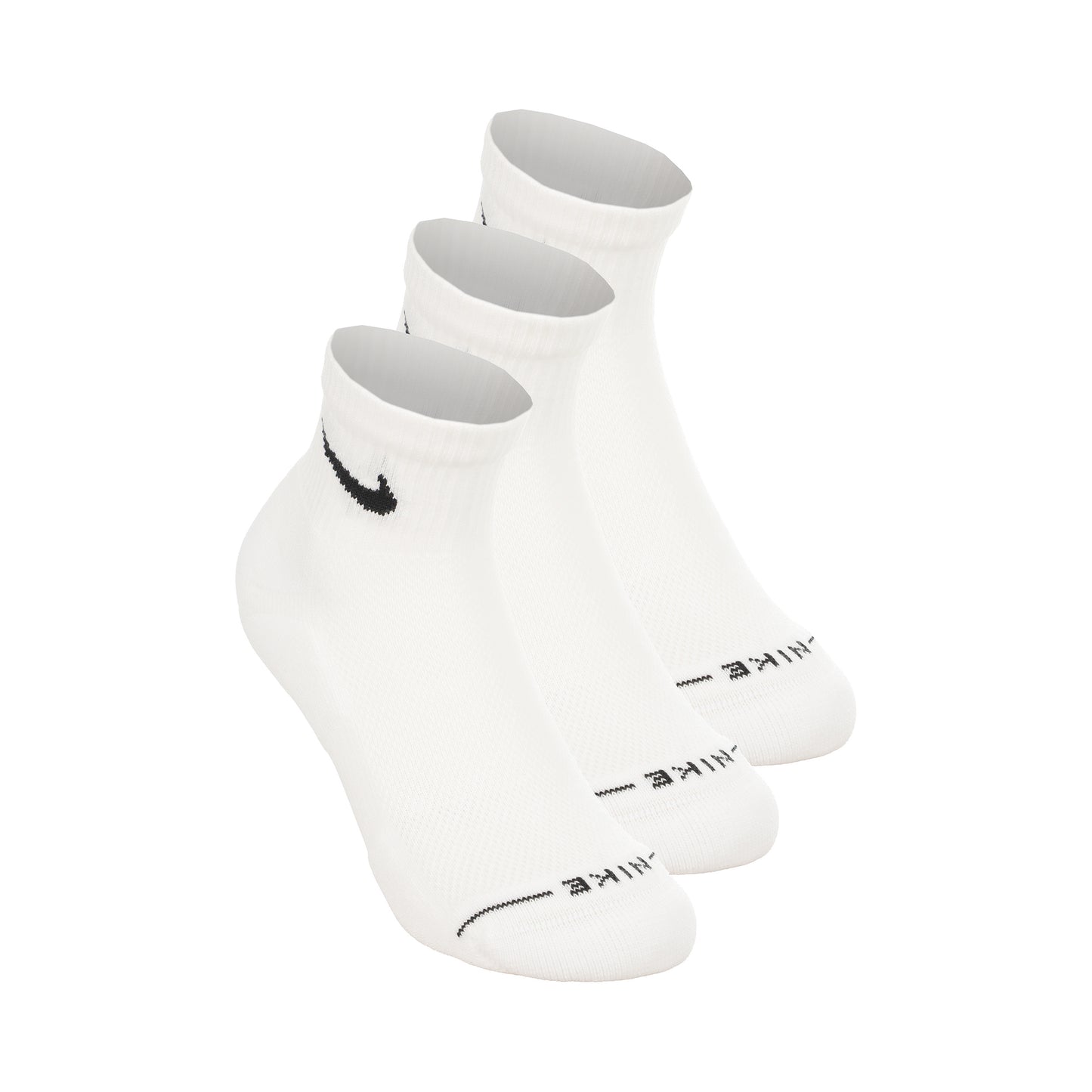 Nike Ankle Tennissokken Verpakking 3 stuks Unisex - wit