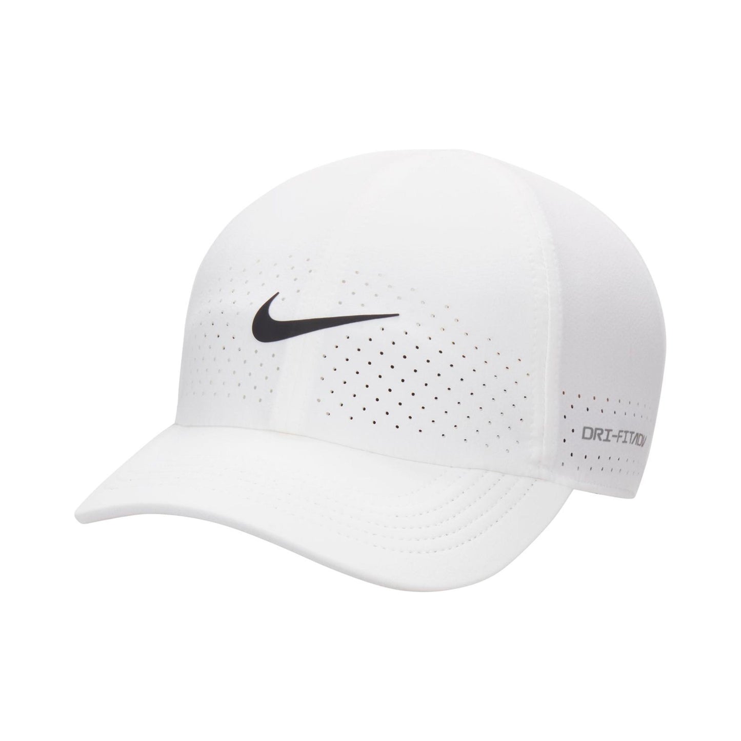 Nike Dri-Fit Advantage Club Cap Unisex - wit, zwart