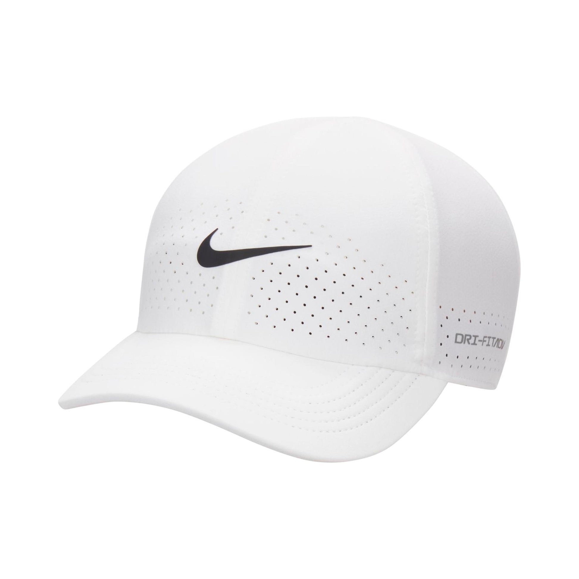 Nike Dri-Fit Advantage Club Cap Unisex - wit, zwart