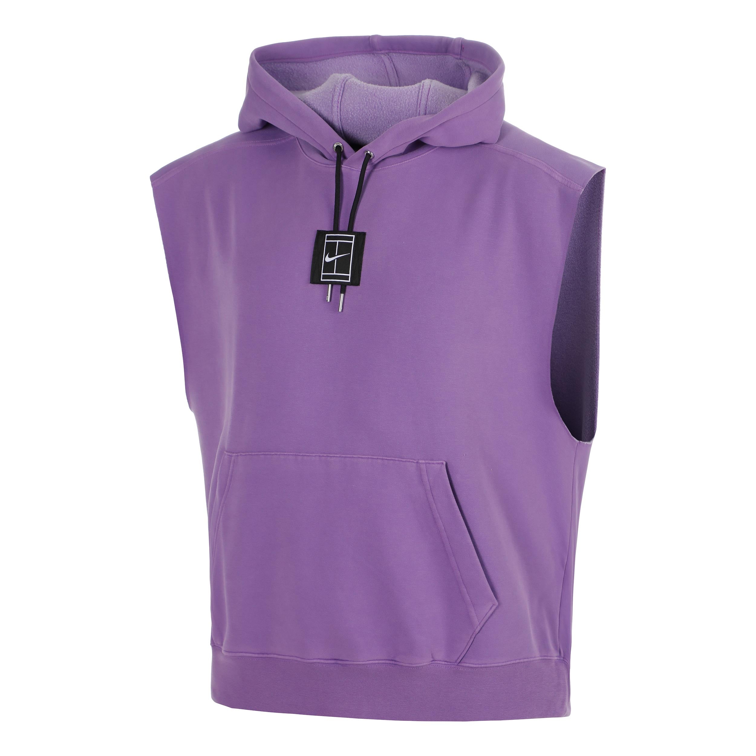 Nike Carlos Alcaraz Court Slam  Sweater met capuchon Heren - paars
