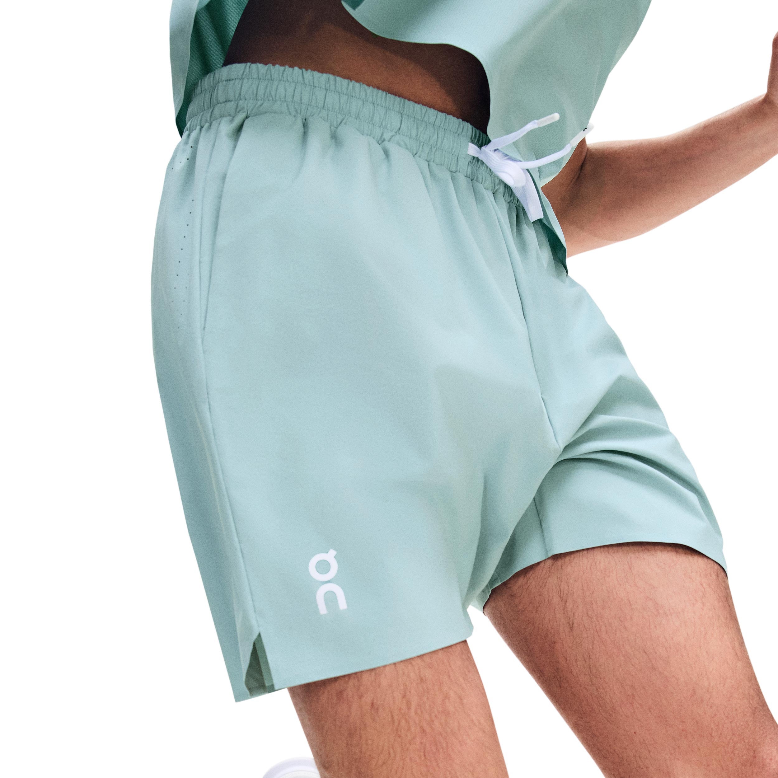 On 5" Court Shorts Shorts Heren - blauwgrijs