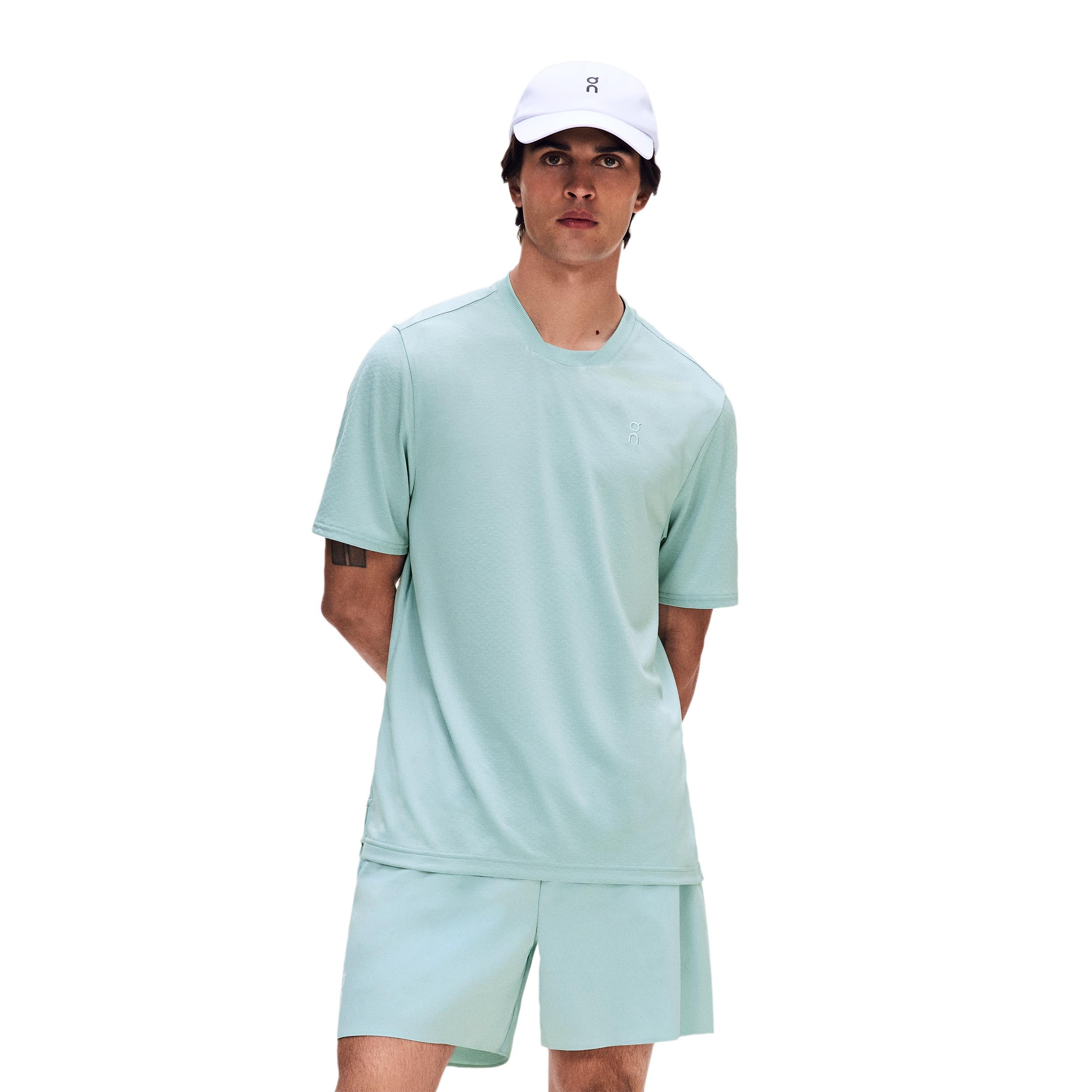 On Court-T Edit T-shirt Heren - blauwgrijs