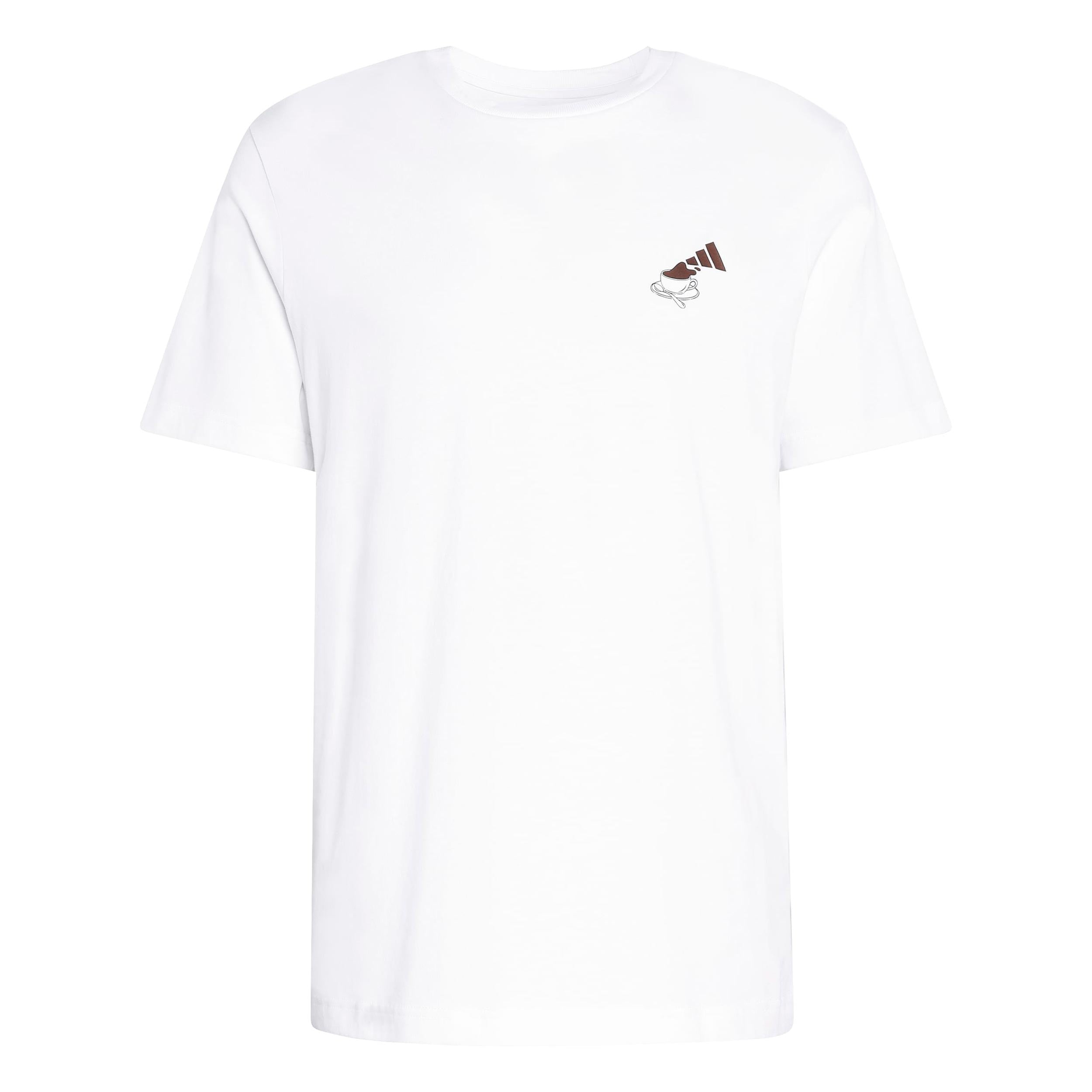 adidas Cheesecake Graphic T-shirt Heren - wit, veelkleurig