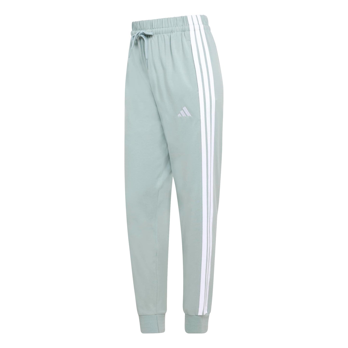 adidas Essentials 3Stripes Trainingsbroek Dames - salie, wit