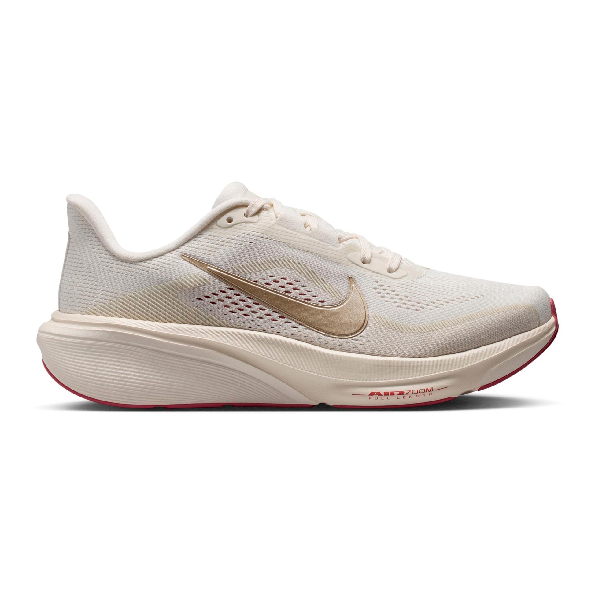 Nike Pegasus 42 Neutrale schoen Dames - crème, goud