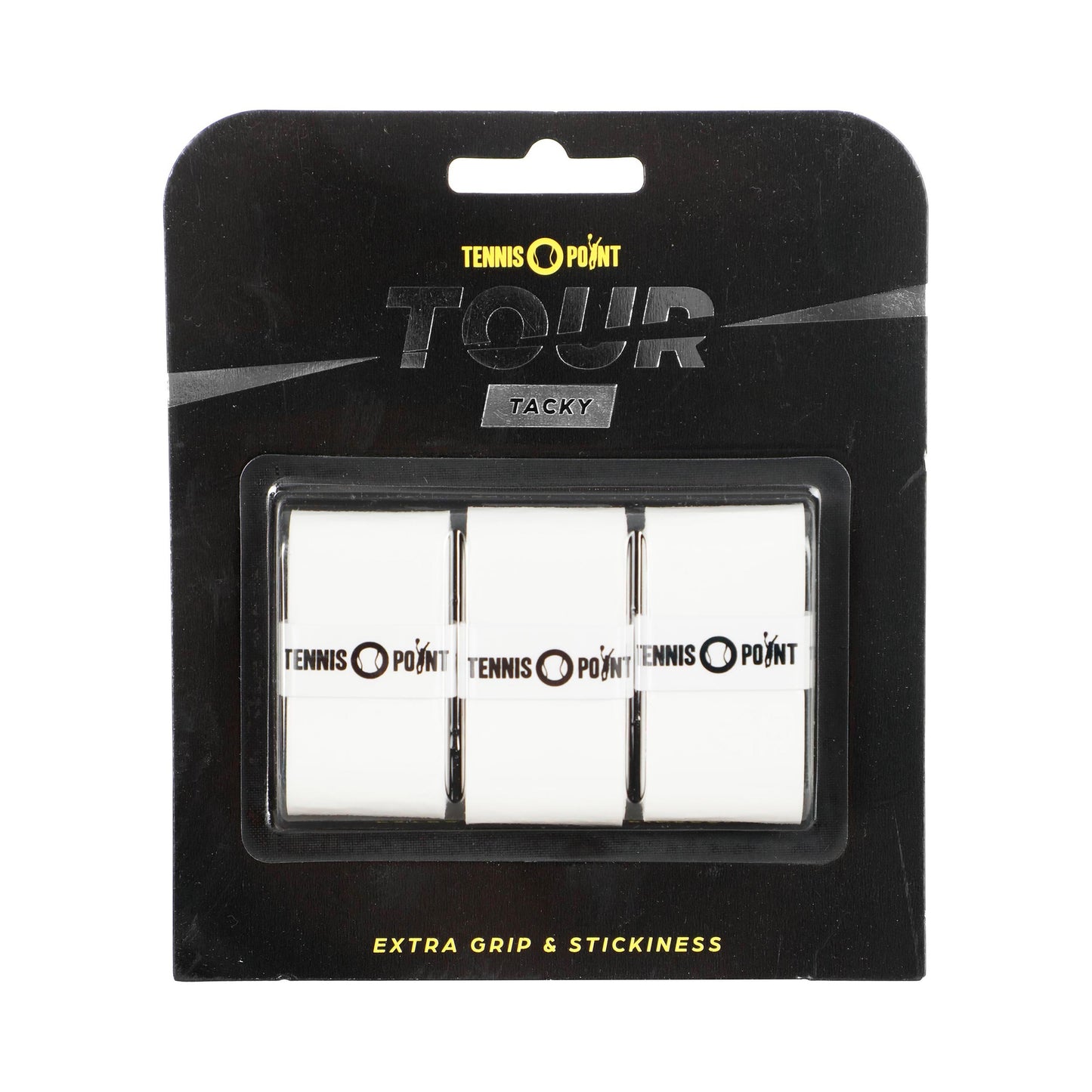Tennis-Point Tour Tacky Verpakking 3 stuks - wit