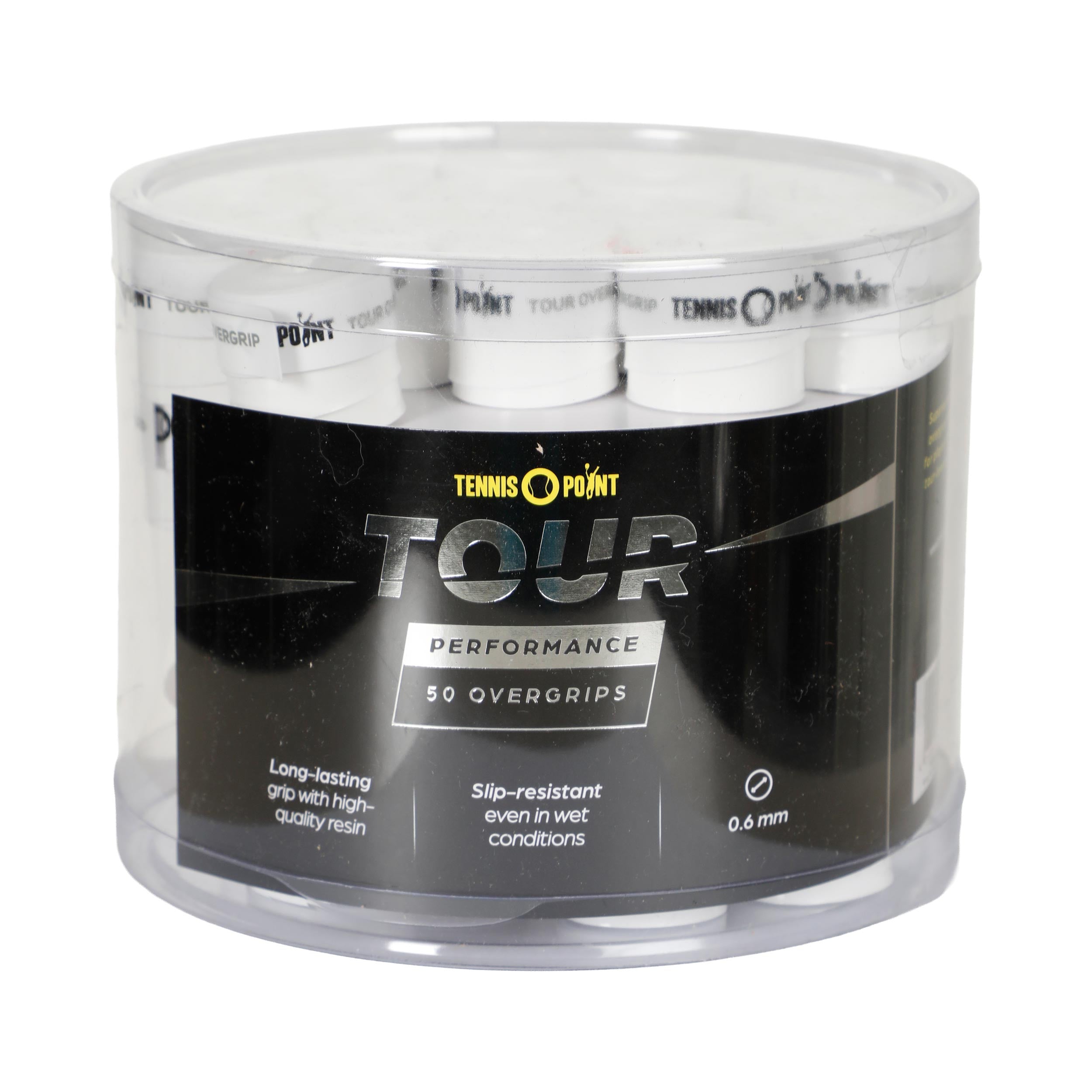 Tennis-Point Tour Performance Box 50 stuks - wit