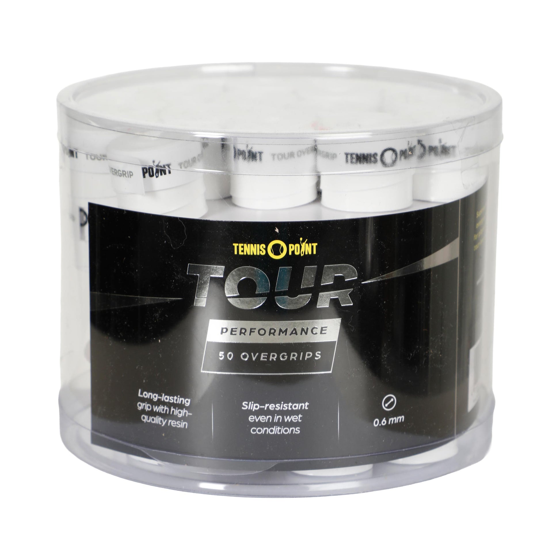 Tennis-Point Tour Performance Box 50 stuks - wit