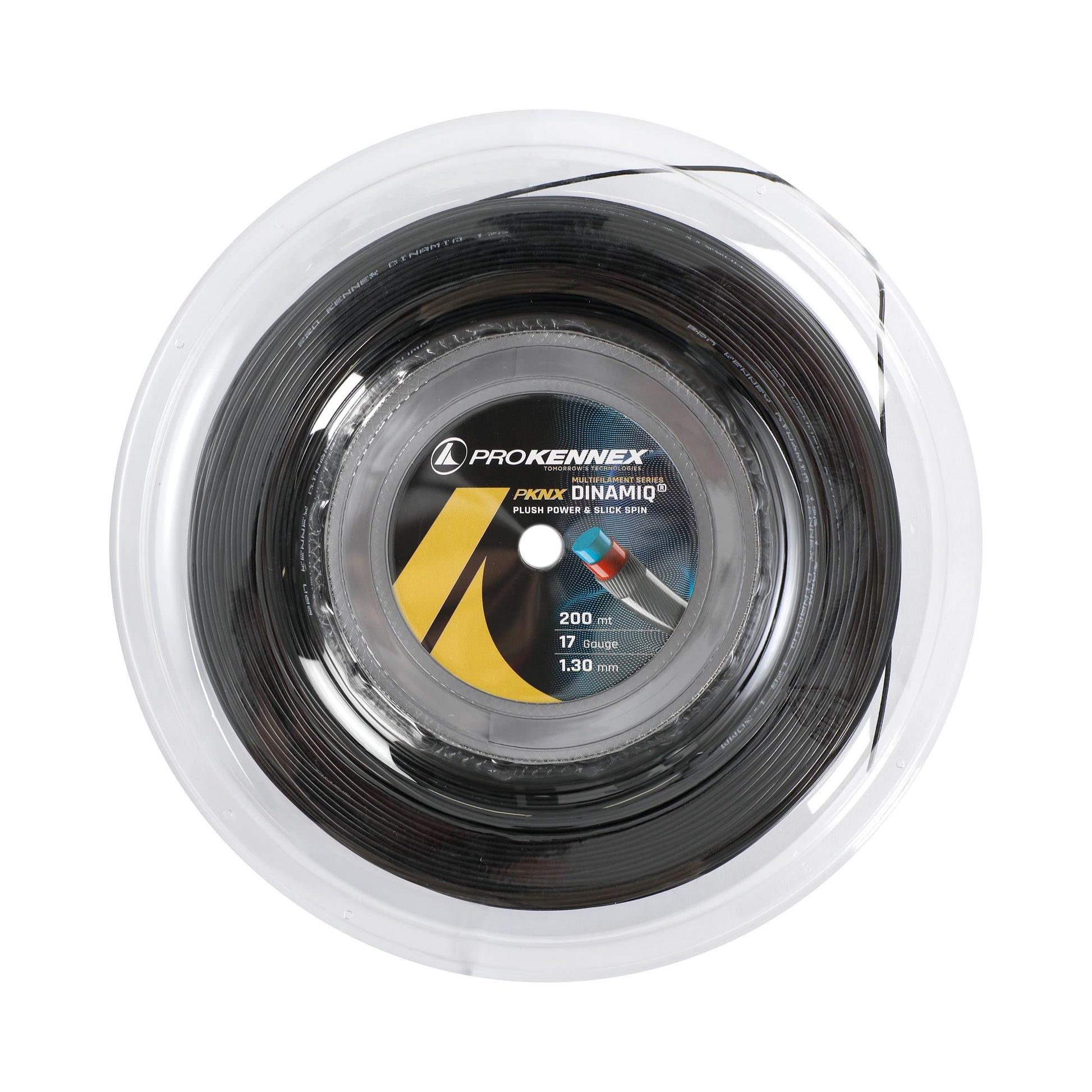 PROKENNEX Multispeed Rol snaren 200m - zwart