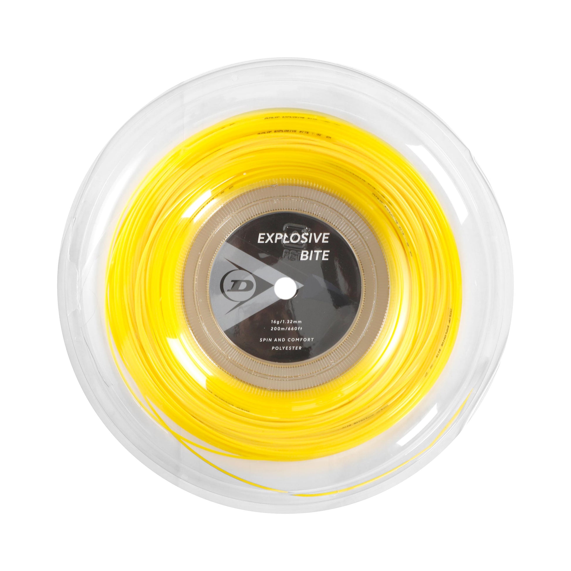 Dunlop Explosive Bite Rol snaren 200m - geel