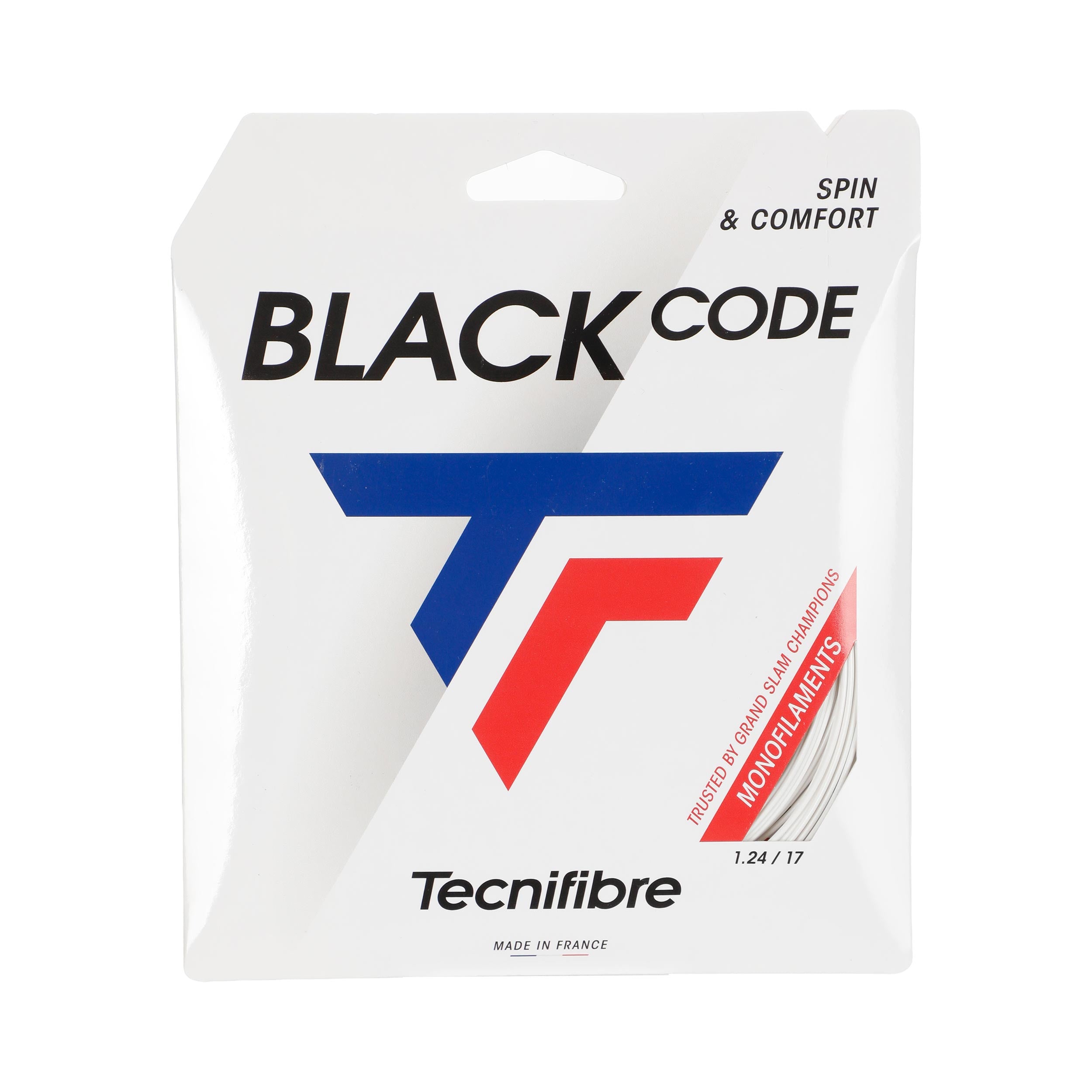 Tecnifibre Black Code Spezial Set snaren 12,2m - wit