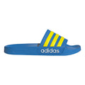 Adilette Shower Badslippers Unisex - blauw, geel