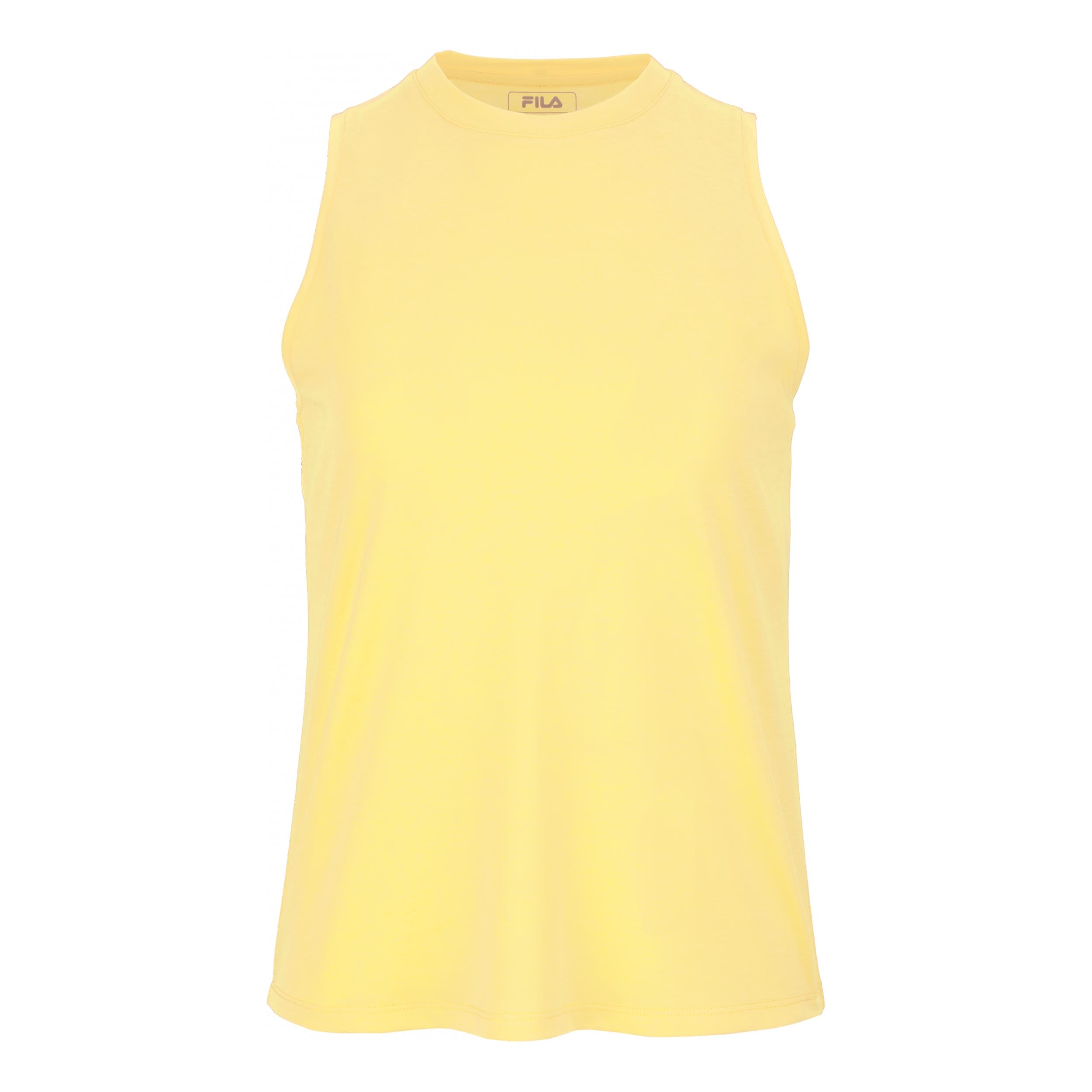 Fila Coco Tanktop Dames - citroengeel