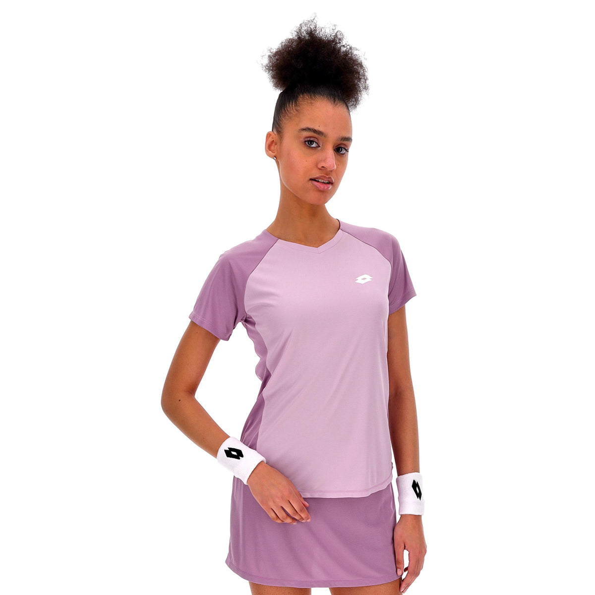Lotto Superrapida VIII T-shirt Dames - roze, mauve