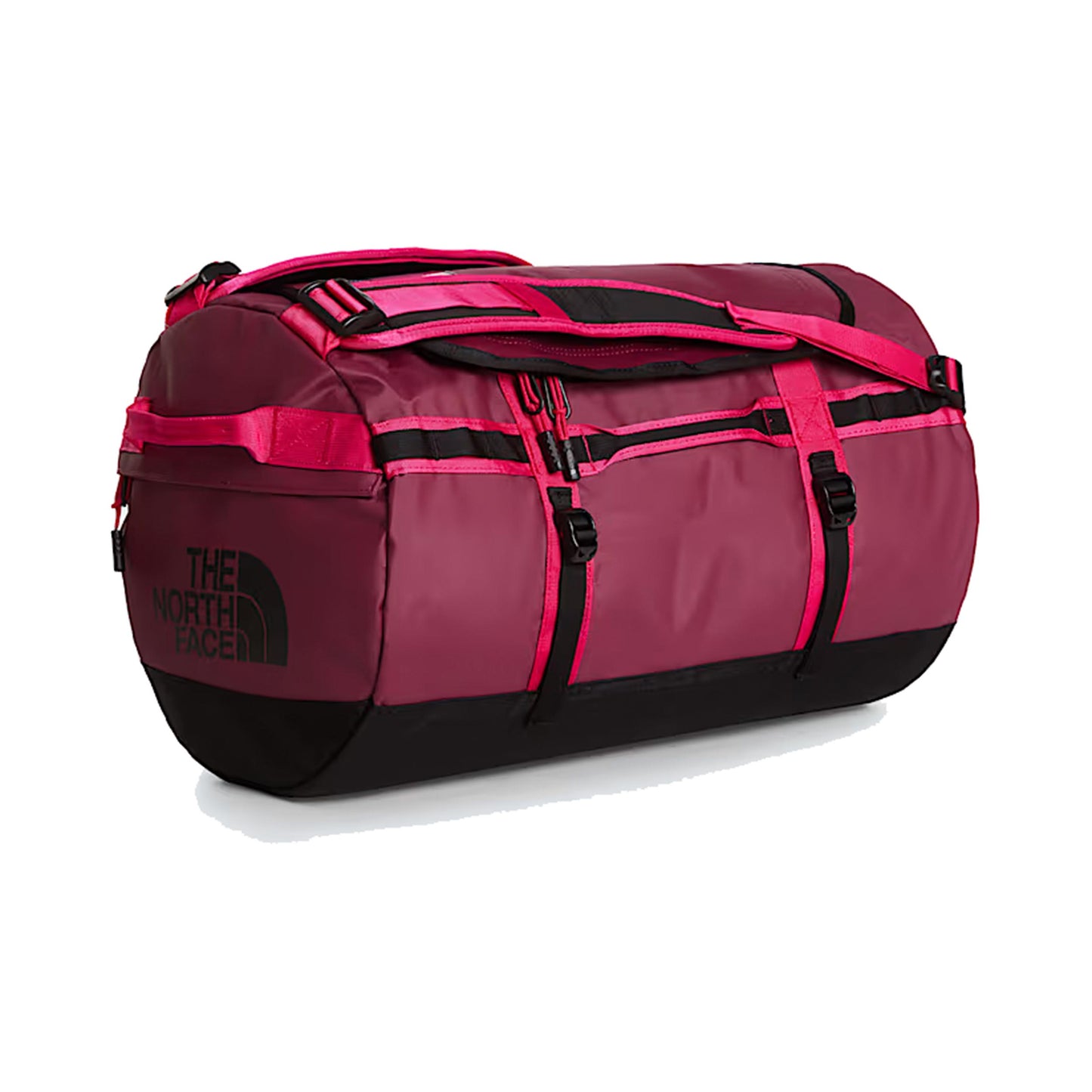 The North Face Base Camp Duffel S Sporttas - donkerrood, zwart