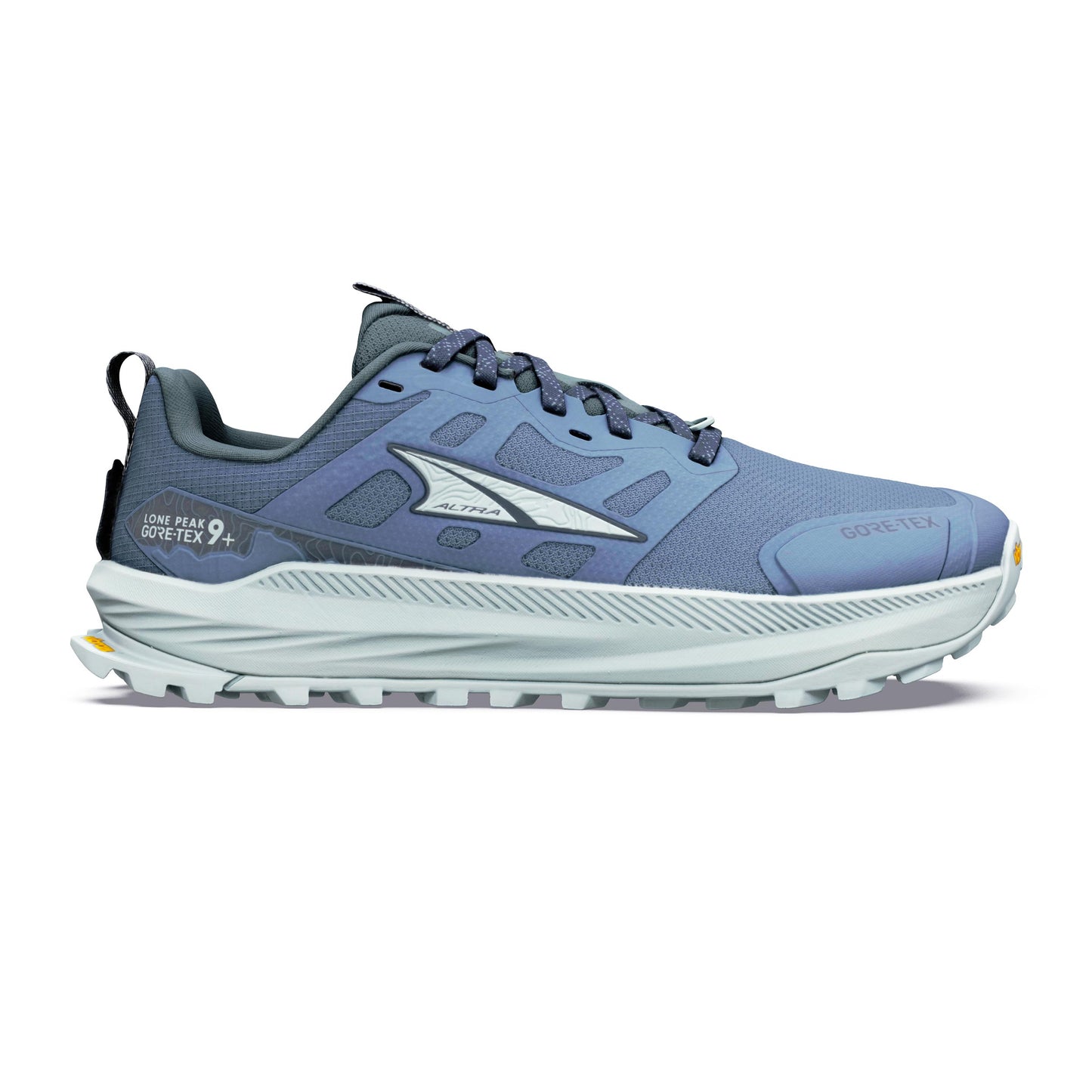 Altra Lone Peak 9+ GTX Trailschoen Dames - blauwgrijs, blauw