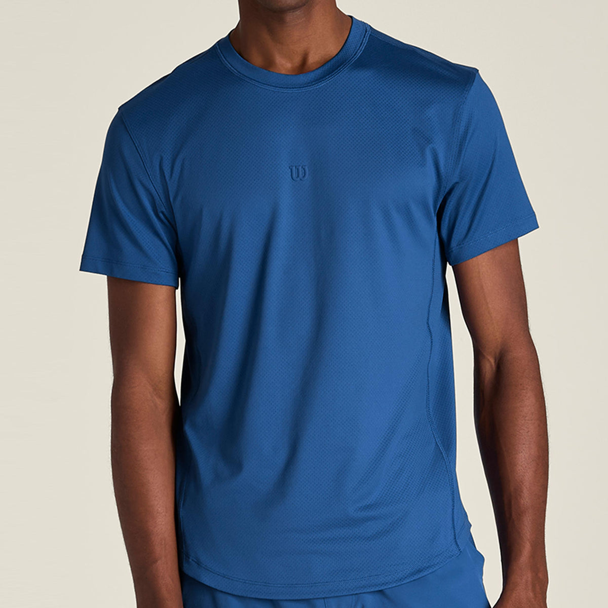 Wilson Everyday Air Performance T-shirt Heren - lichtblauw