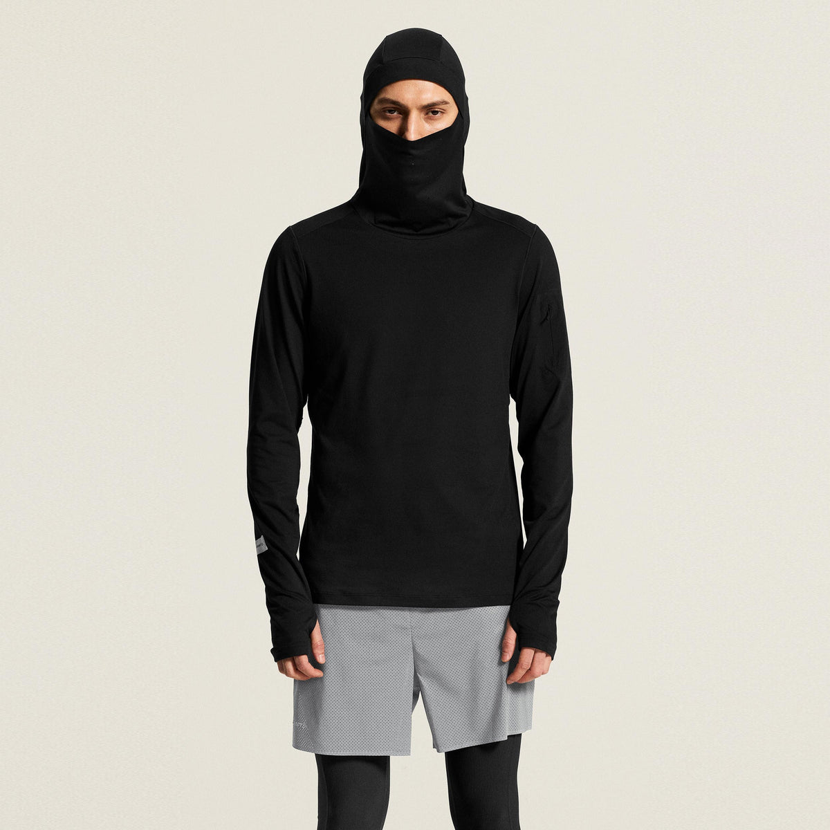 Craft SubZ Thermal Hardloopshirt Heren - zwart