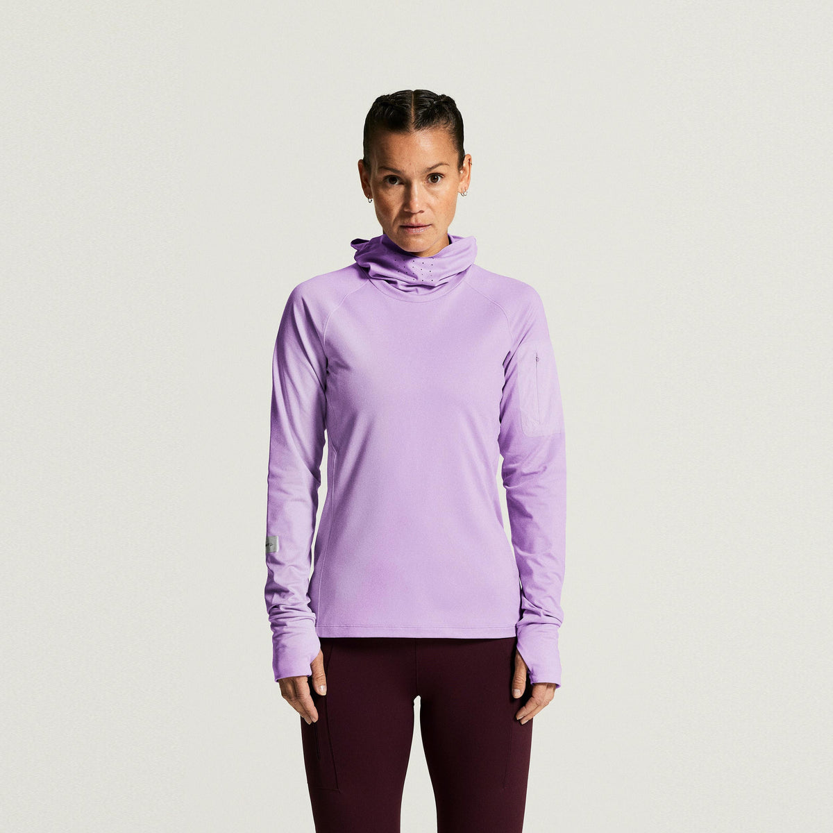 Craft SubZ Thermal Hardloopshirt Dames - lila