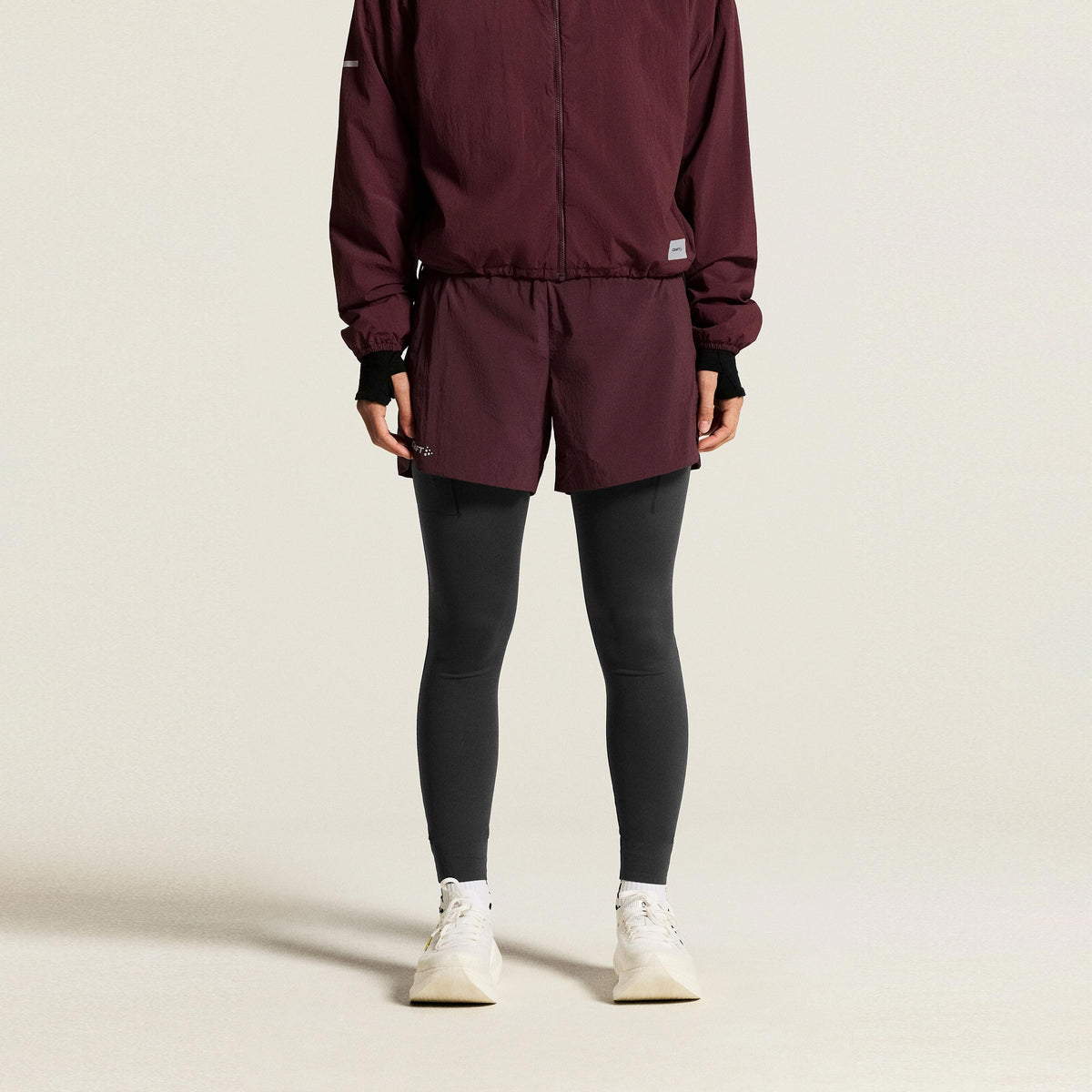 Craft SubZ Hardloopshorts Dames - rood