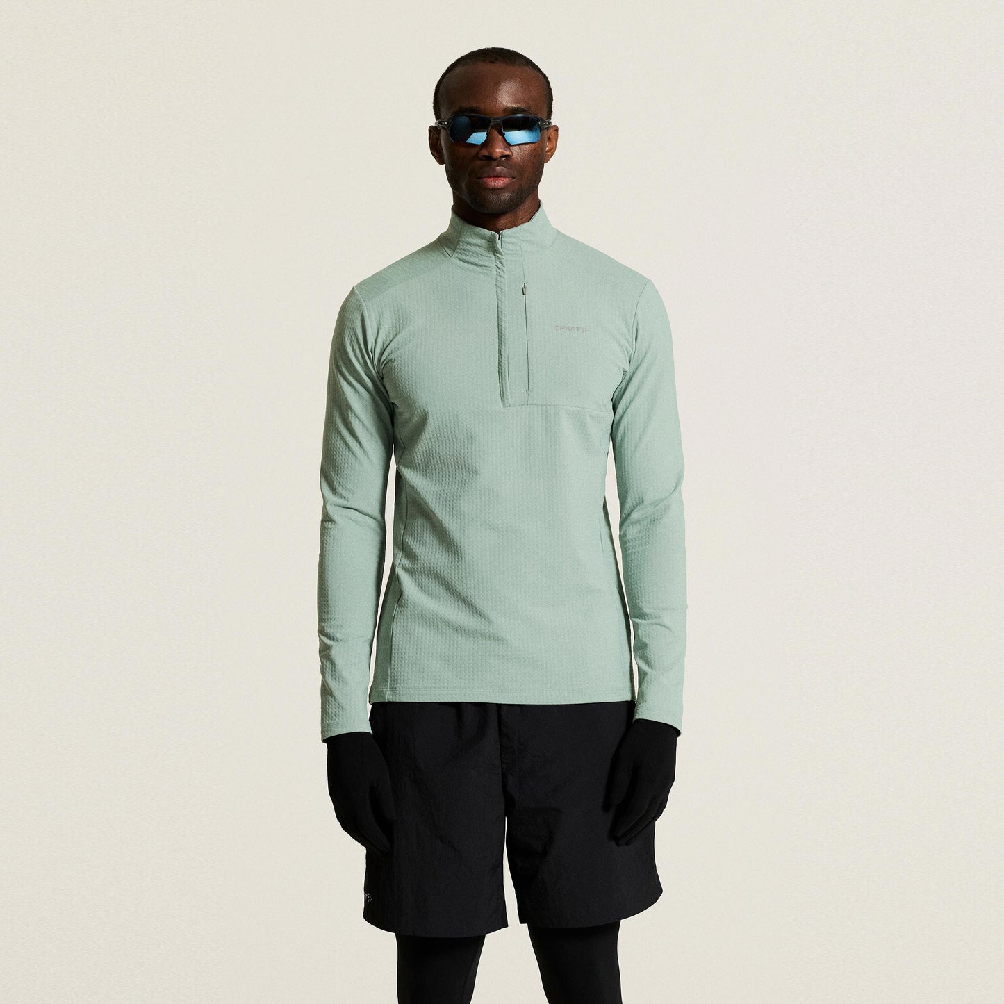 Craft Gain Thermal Hardloopshirt Heren - salie