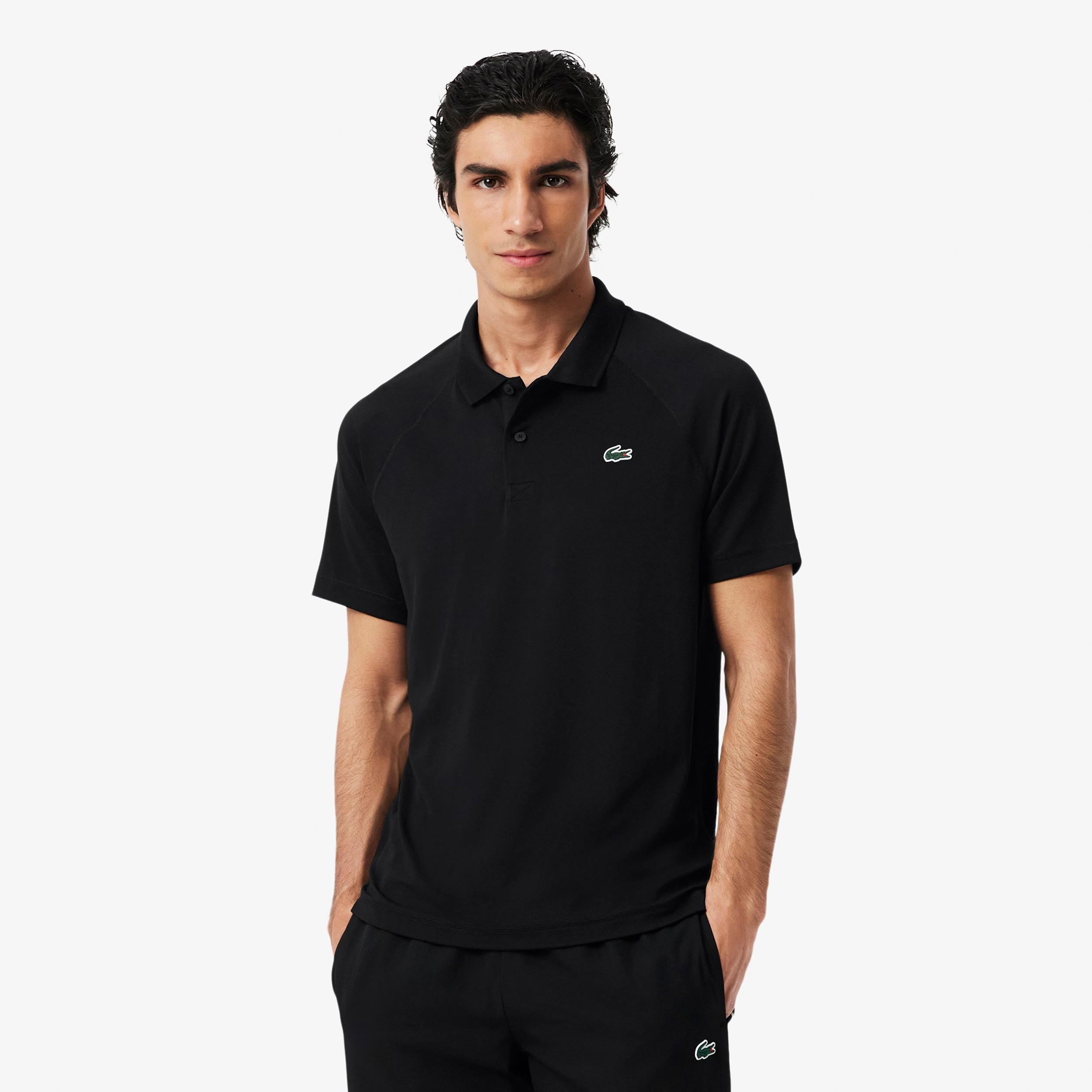 Lacoste Urban Polo Heren - zwart