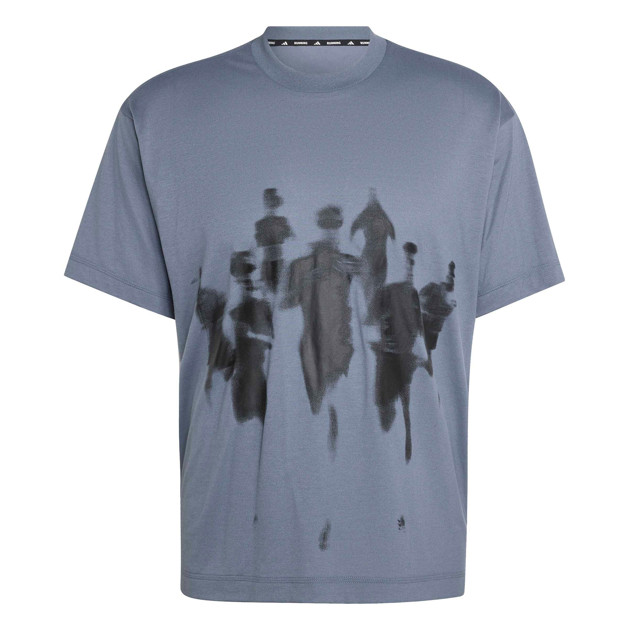 adidas adi365 Hardloopshirt Unisex - blauwgrijs