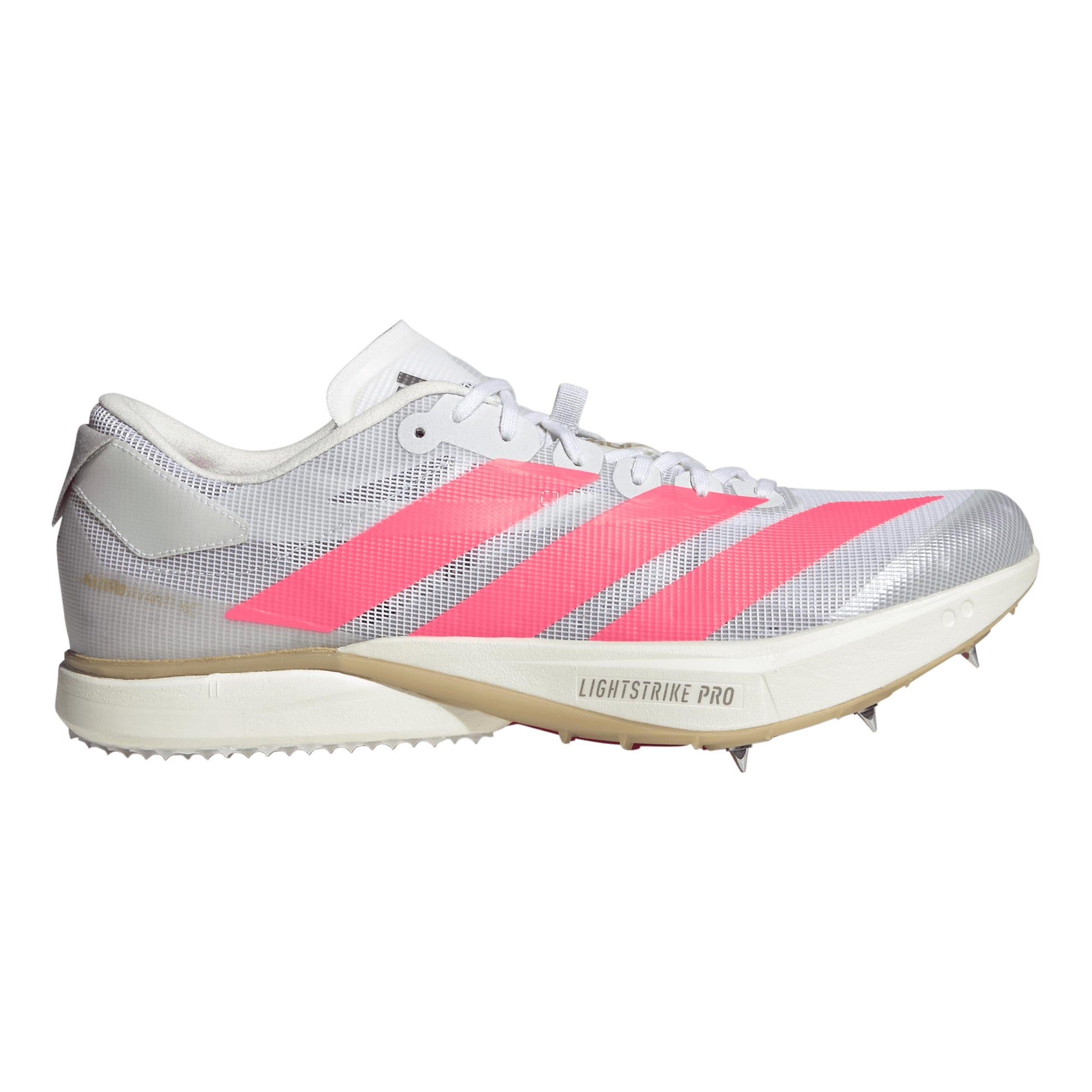 adidas Adizero Avanti XC Spikes Unisex - wit, oranje