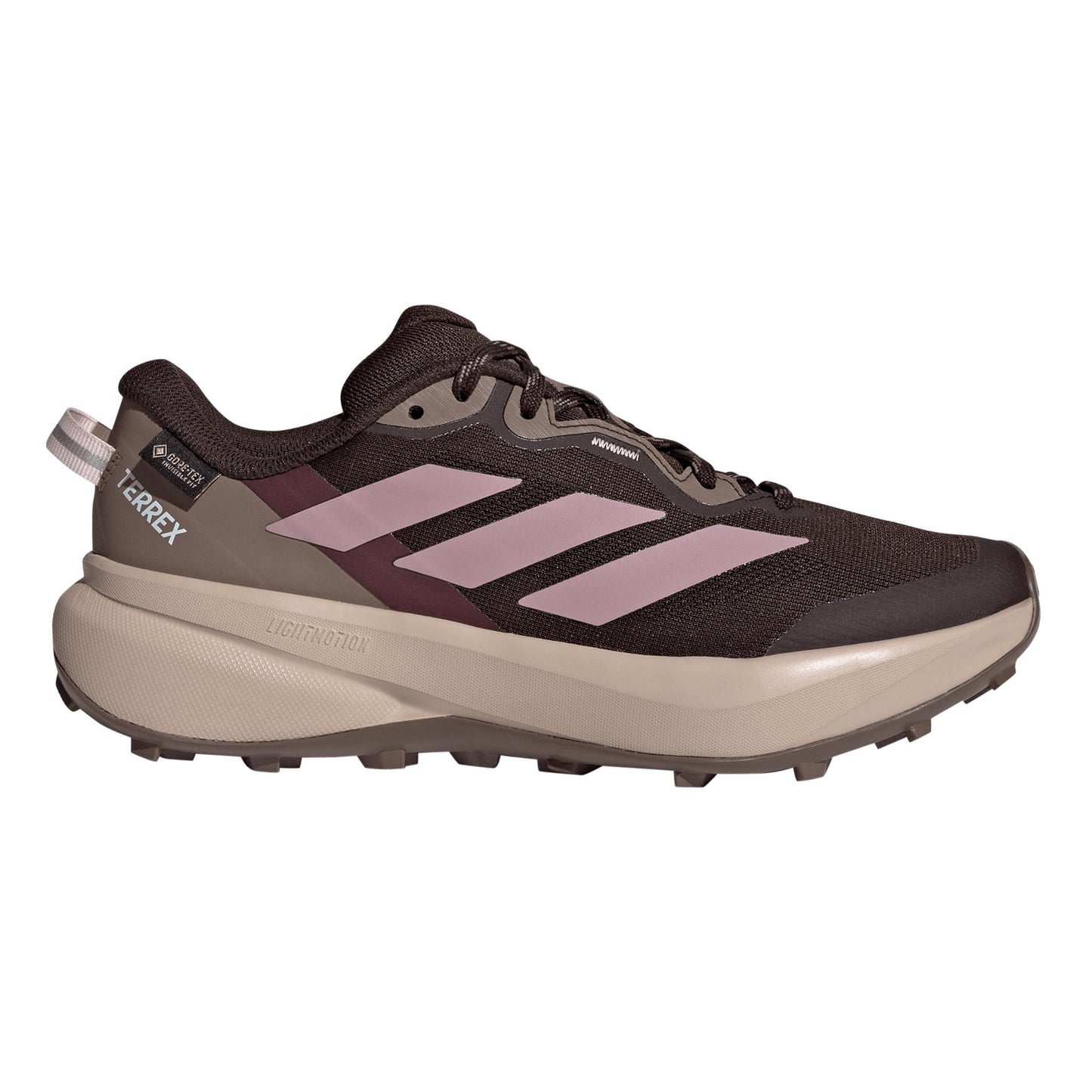 adidas Terrex Tracefinder Plus GTX Trailschoen Dames - bruin, mauve