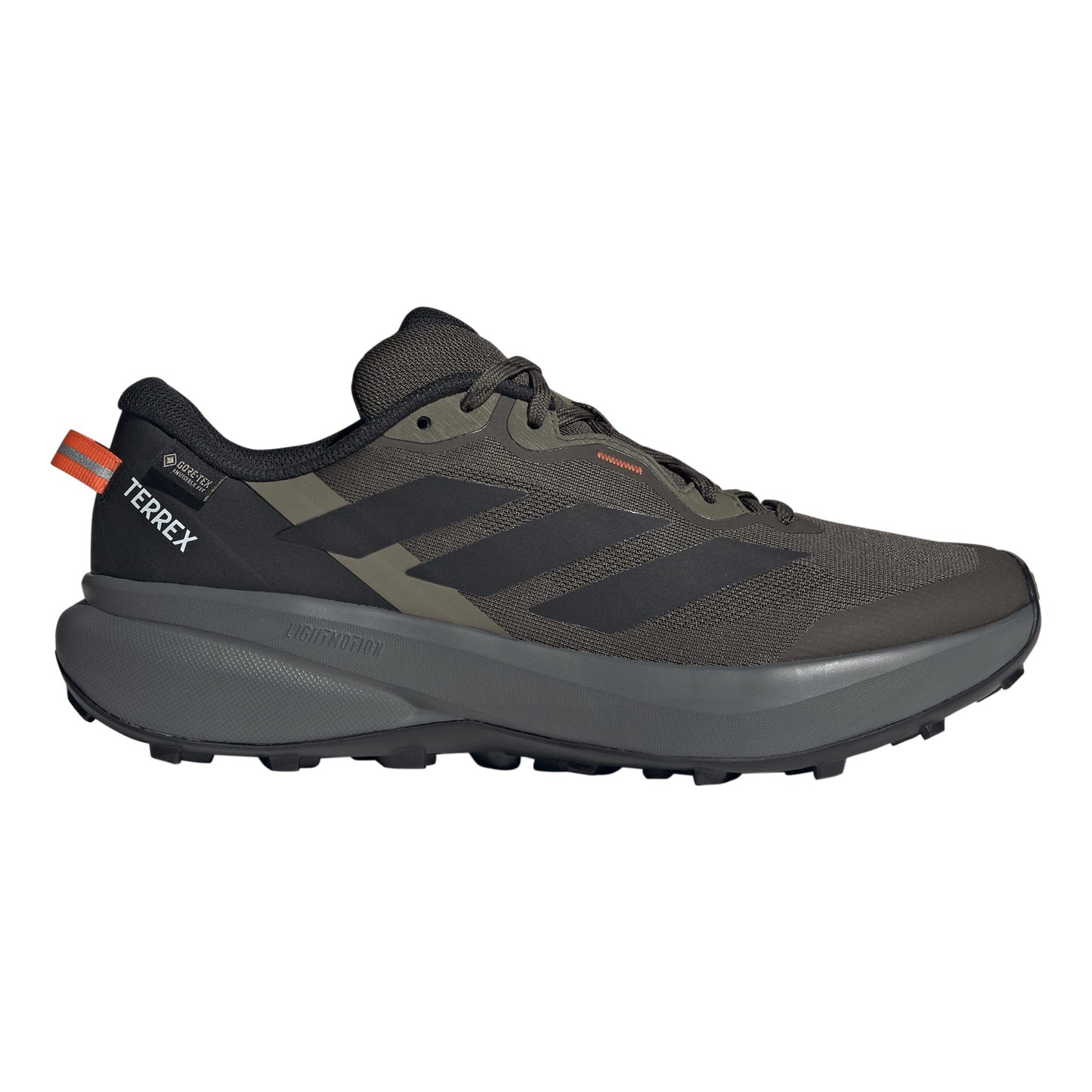 adidas Terrex Tracefinder Plus GTX Trailschoen Heren - olijf, zwart