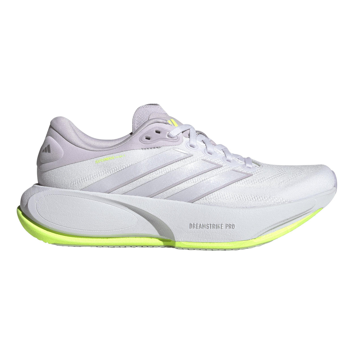 adidas Supernova Prima 3 Neutrale schoen Dames - wit, neongeel