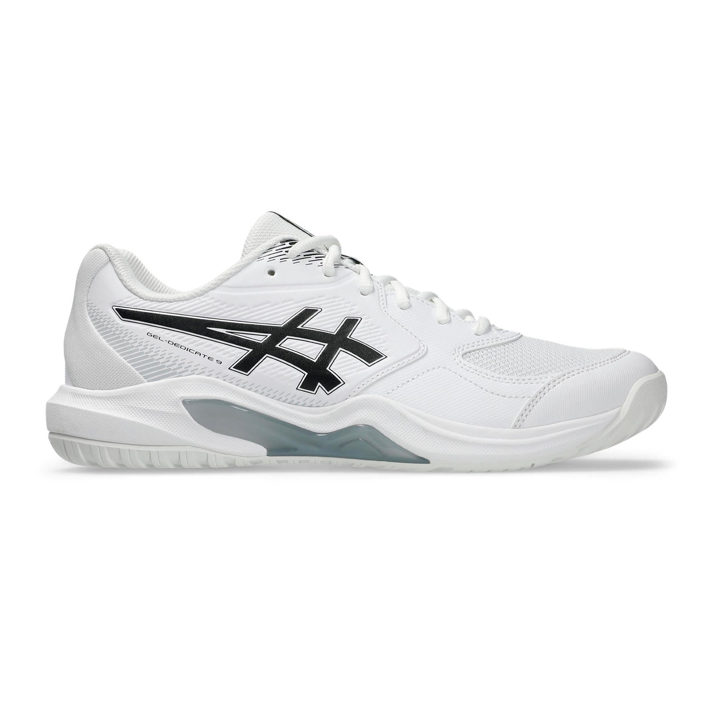 ASICS Gel-Dedicate 9 Allcourt schoen Heren - wit, zwart