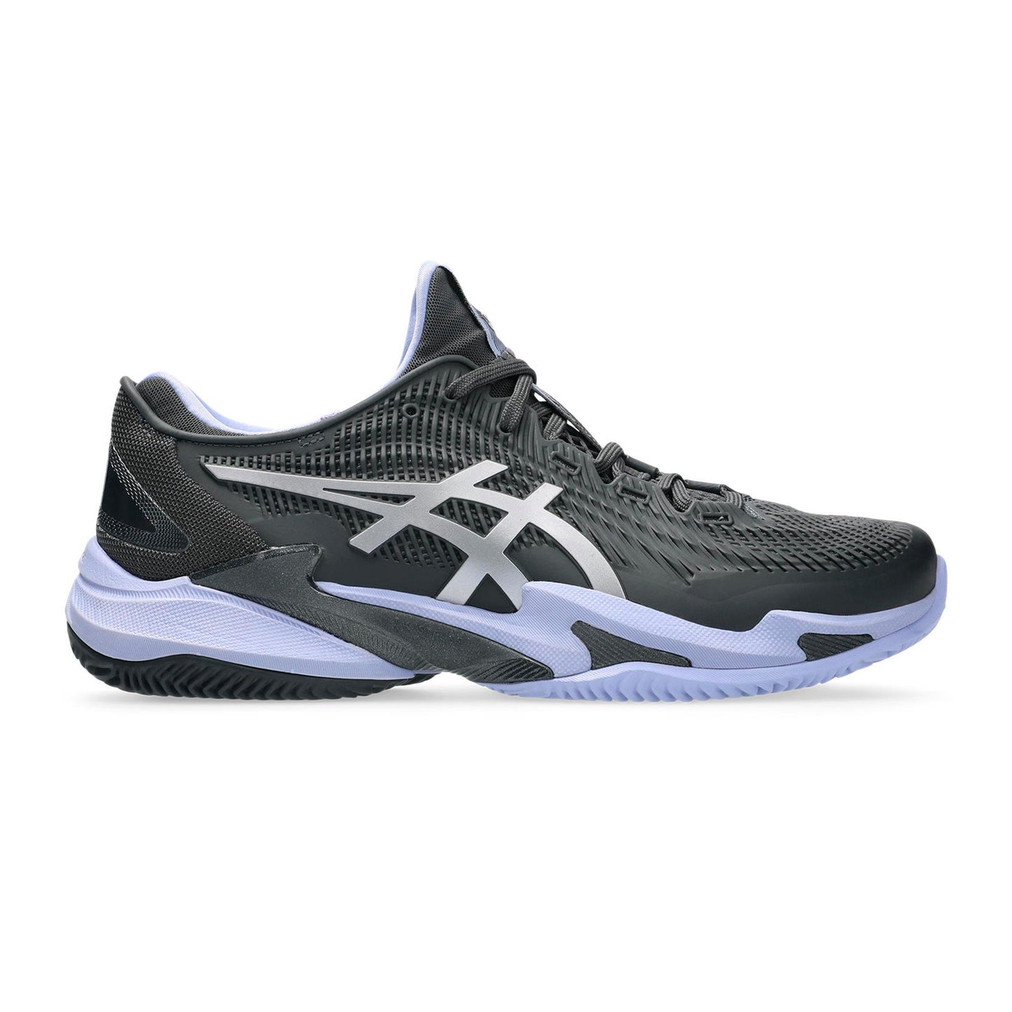 ASICS Court FF 3 Night Energy Gravelschoen Heren - donkergrijs, mauve
