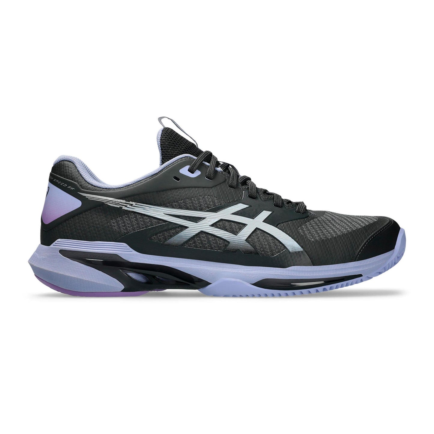 ASICS Solution Speed FF 4 Night Energy Gravelschoen Heren - donkergrijs, mauve