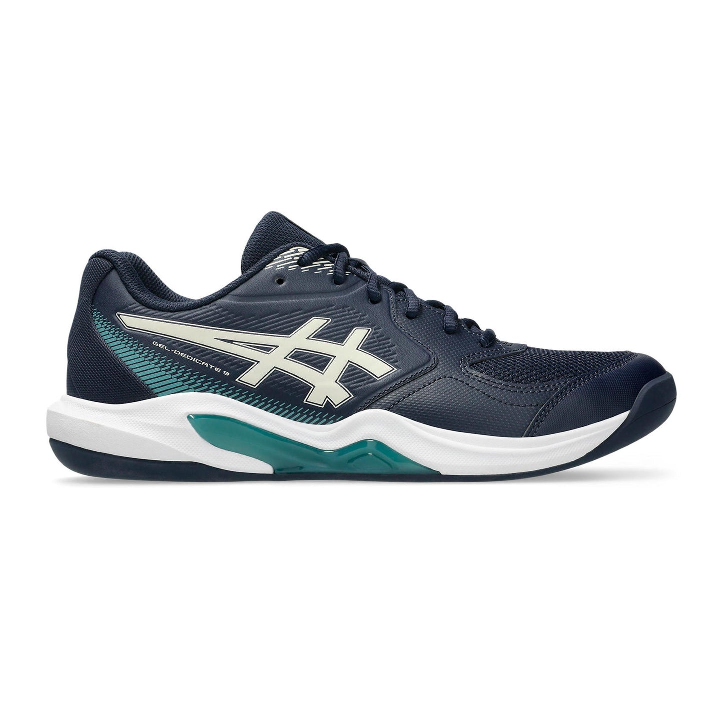 ASICS Gel-Dedicate 9 Tennisschoen tapijt Heren - donkerblauw, wit
