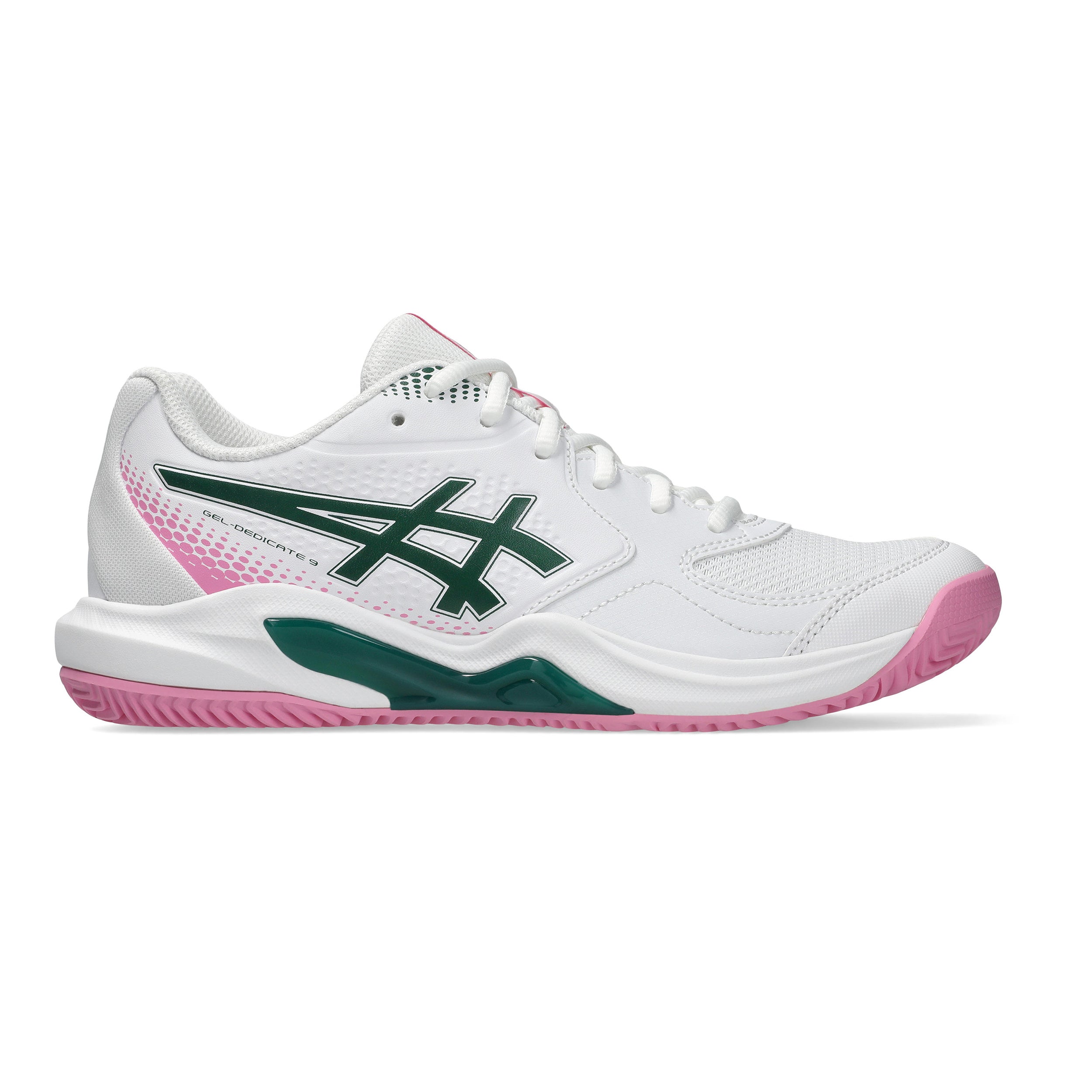 ASICS Gel-Dedicate 9 Padel schoen Dames - wit, roze