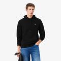 Sweater met capuchon Heren - zwart