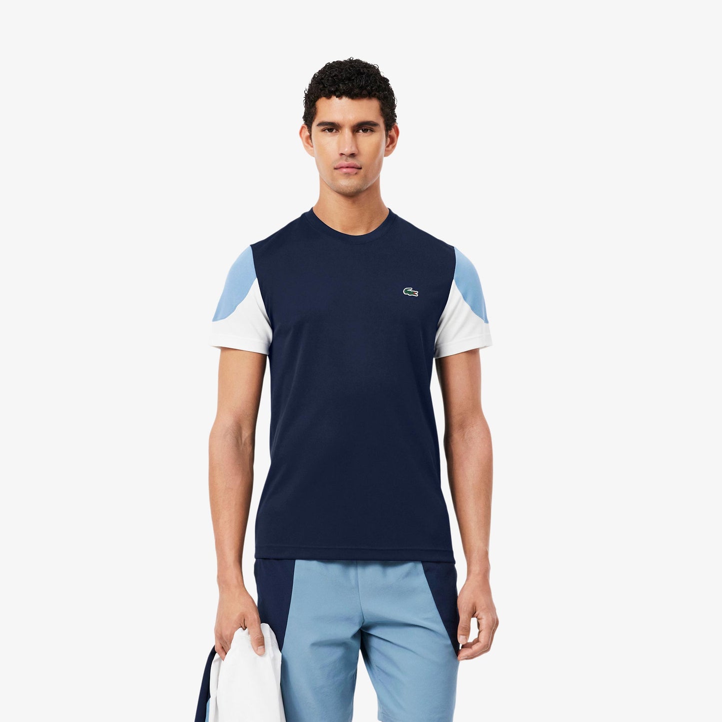 Lacoste T-shirt Heren - donkerblauw, blauw